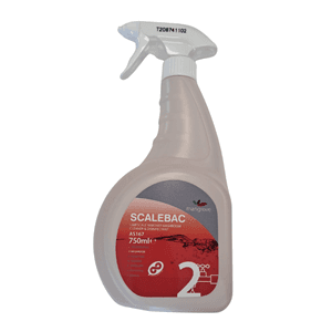 Clena Pack of 6 Clena Scalebac Foaming Limescale Remover, Washroom Cleaner & Disinfectant 750ml