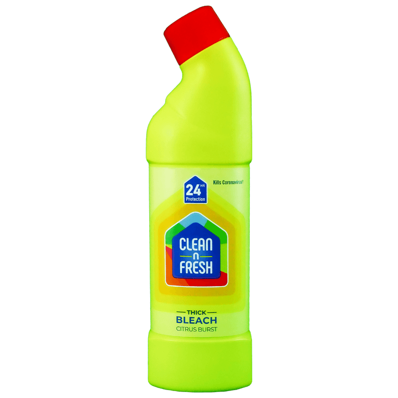 Clean n Fresh Pack of 12 Clean n Fresh Thick Bleach Citrus 750ml