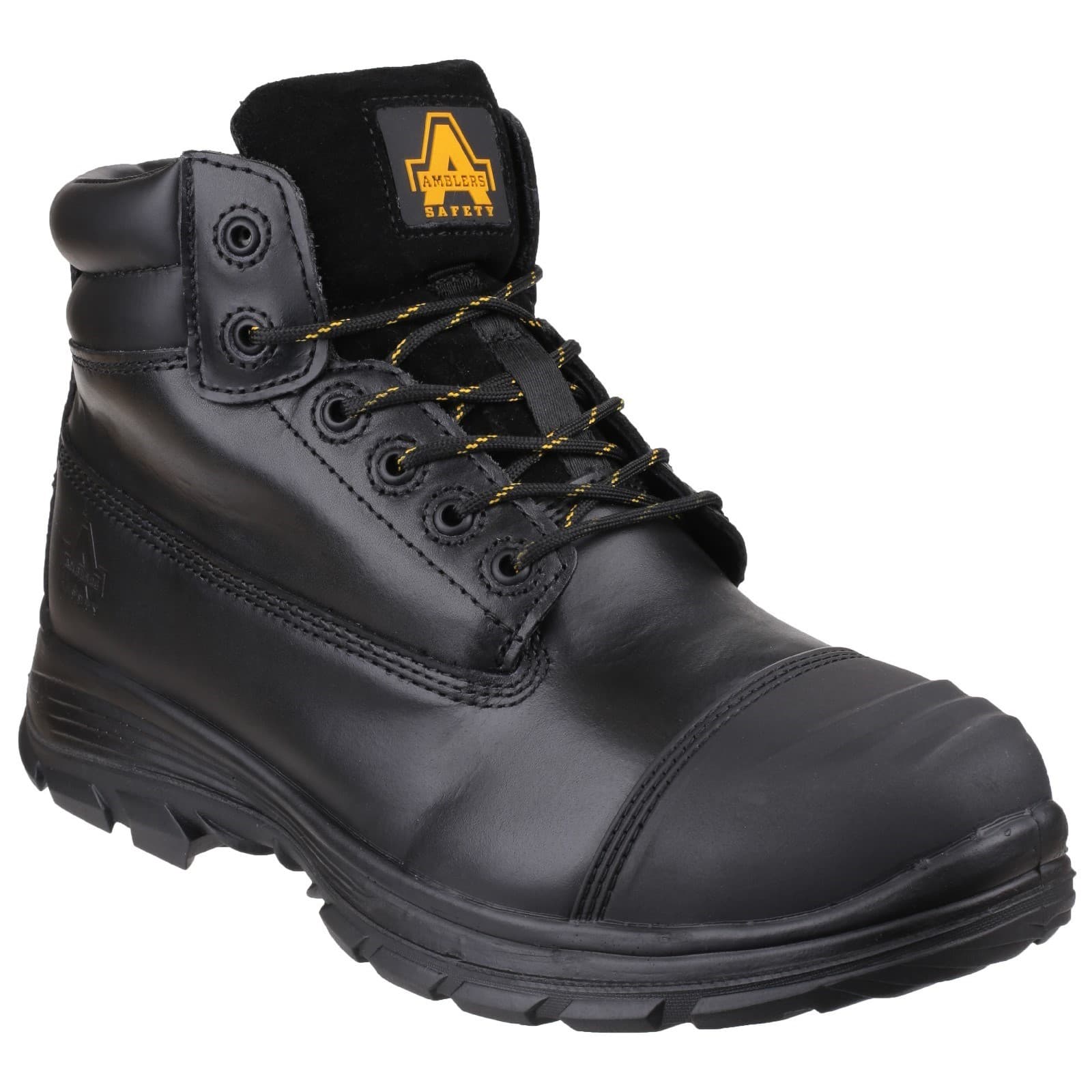 Amblers Safety Amblers Safety FS301 Brecon Metatarsal Guard Safety Boot - Black in Black
