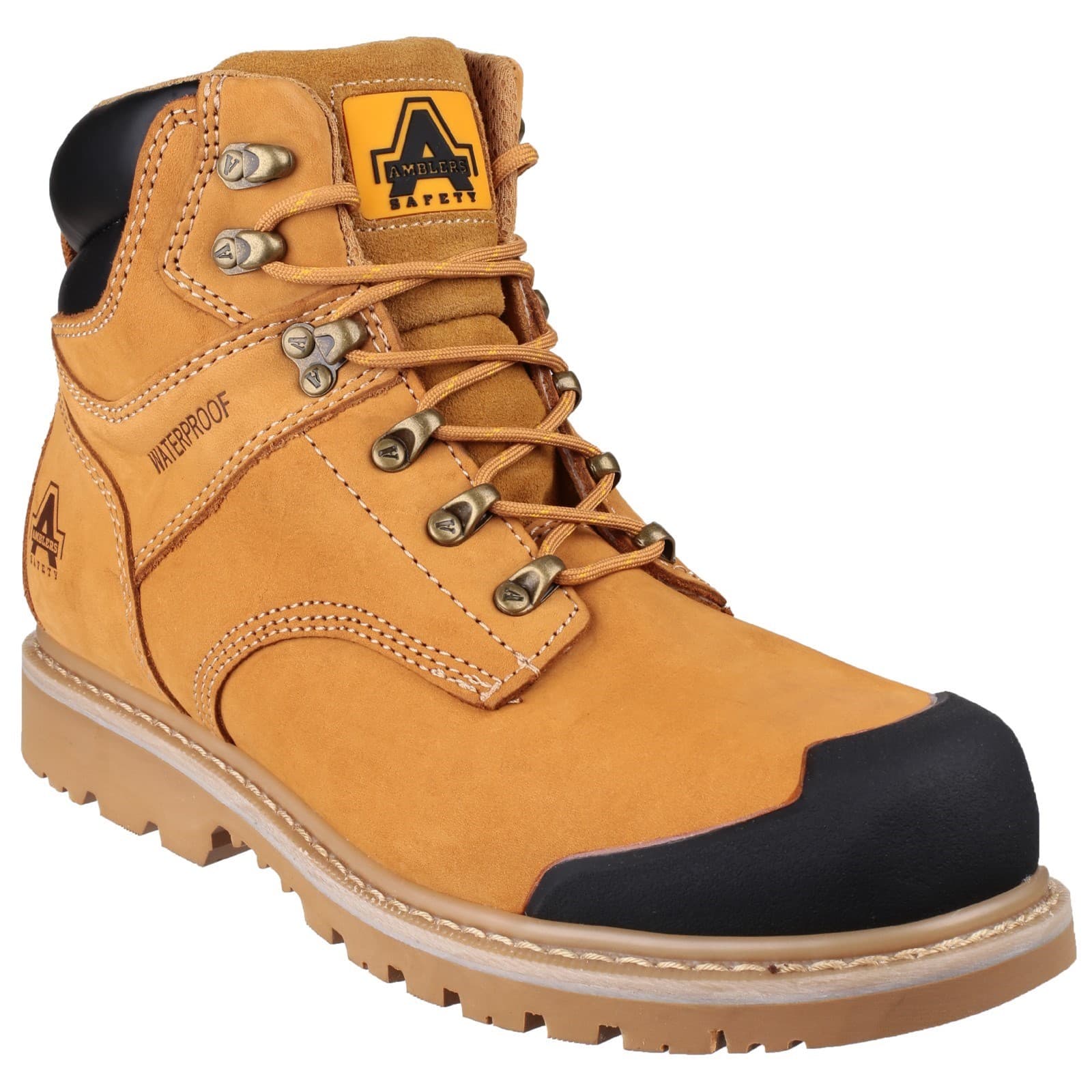 Amblers Safety Amblers Safety FS226 Industrial Safety Boot - Honey in Honey