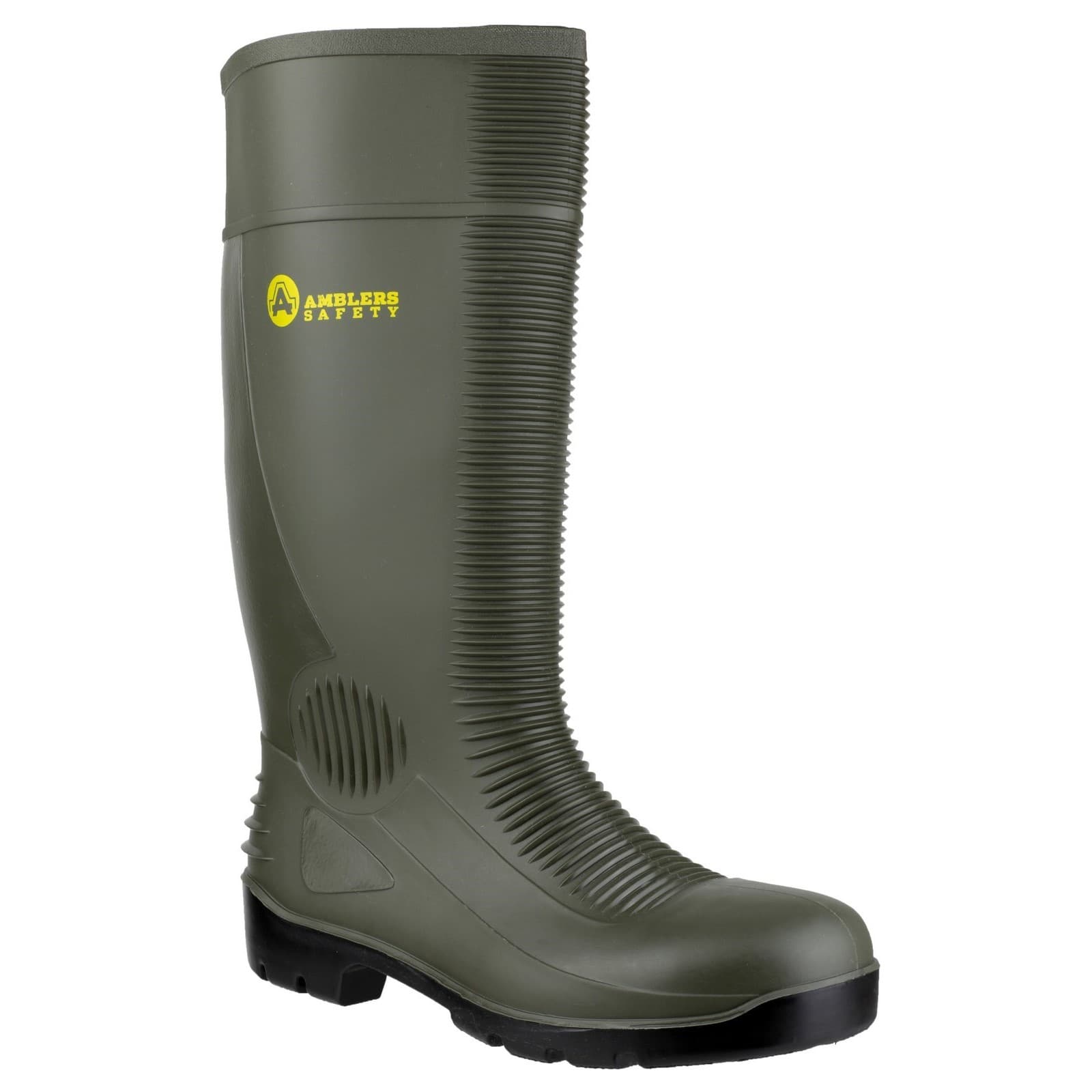 Amblers Safety Amblers Safety FS99 Safety Wellington - Green in Green