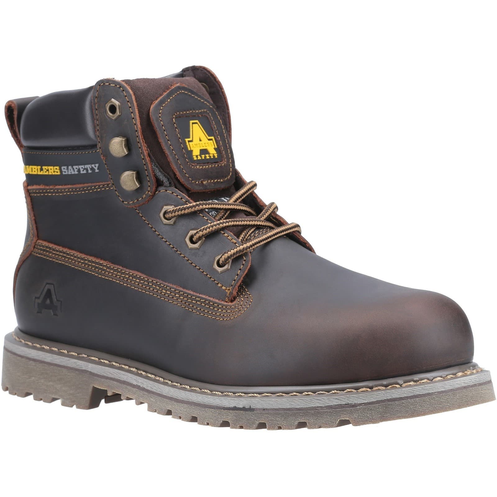 Amblers Safety Amblers Safety FS164 Industrial Safety Boot - Brown in Brown