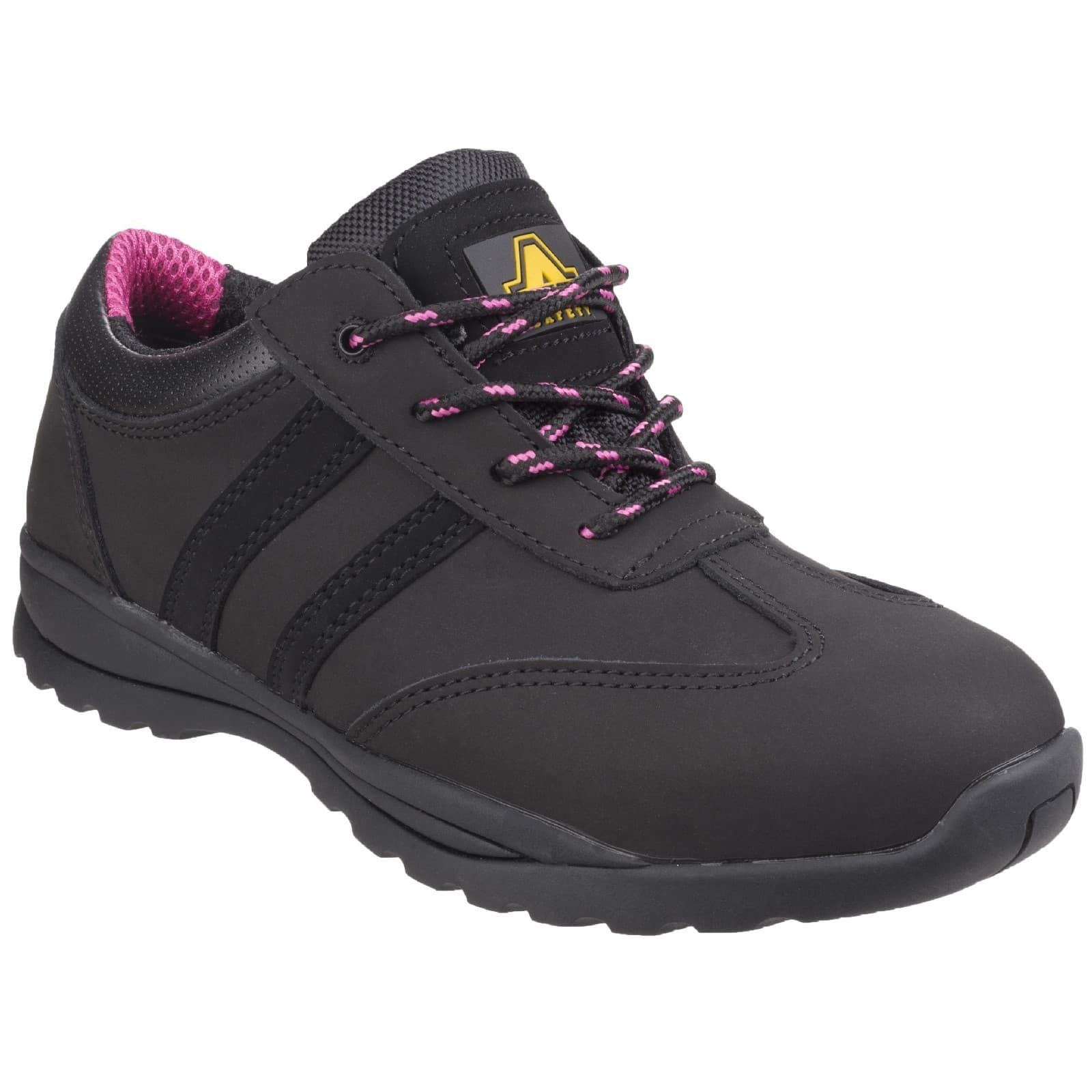 Amblers Safety Amblers Safety FS706 Sophie Safety Trainer - Black in Black