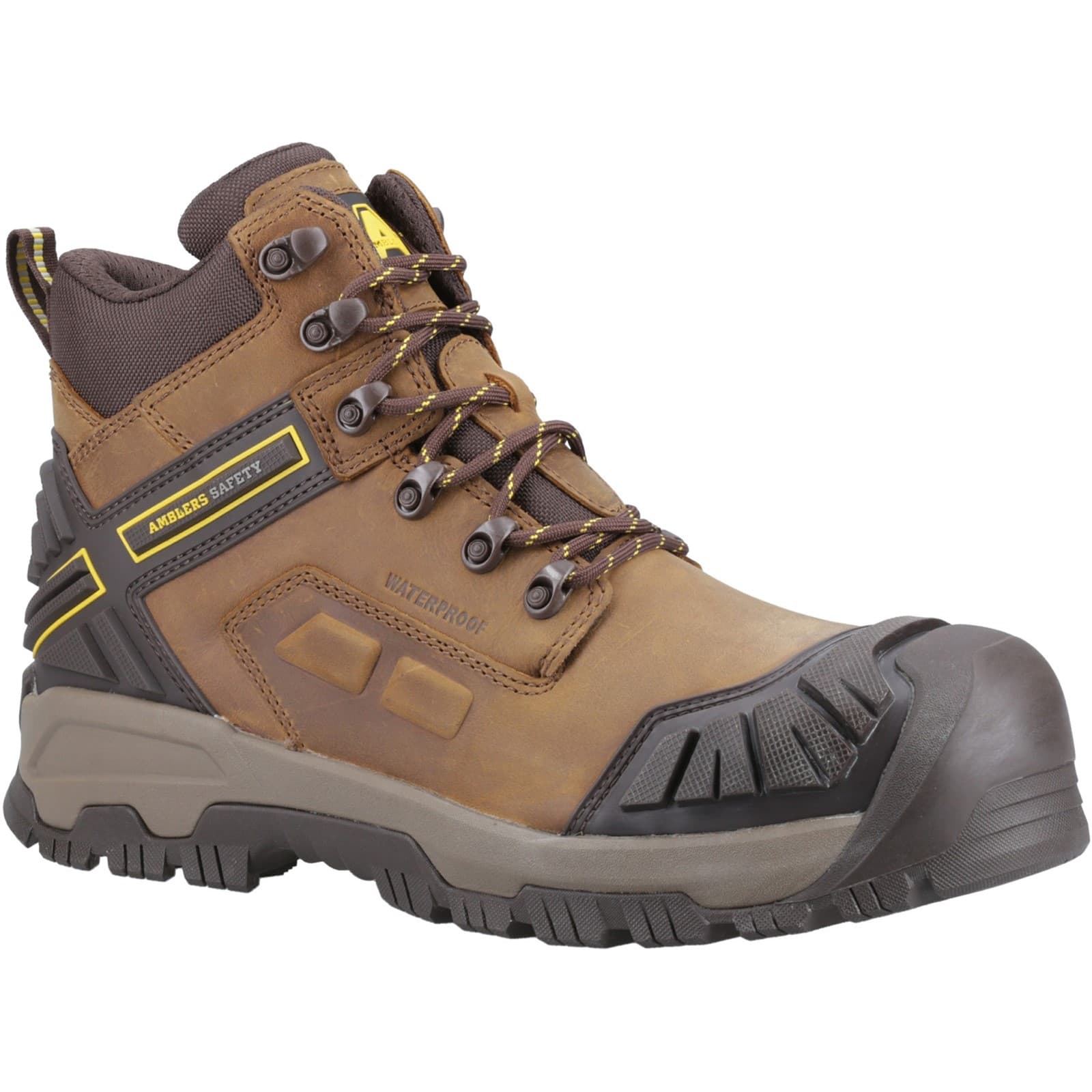 Amblers Safety Amblers Safety AS961C Quarry Safety Boot - Brown in Brown