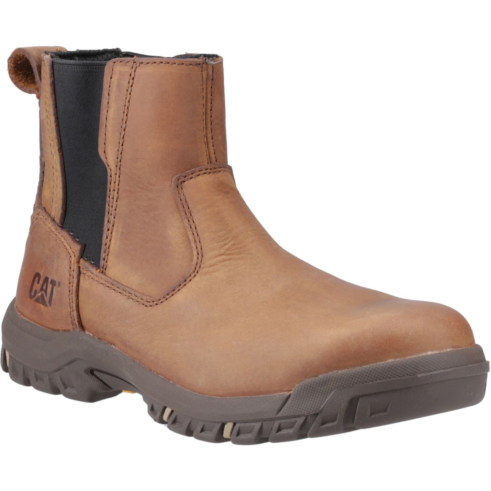 Caterpillar Caterpillar Abbey Slip On Safety Boot - Butterscotch in Butterscotch