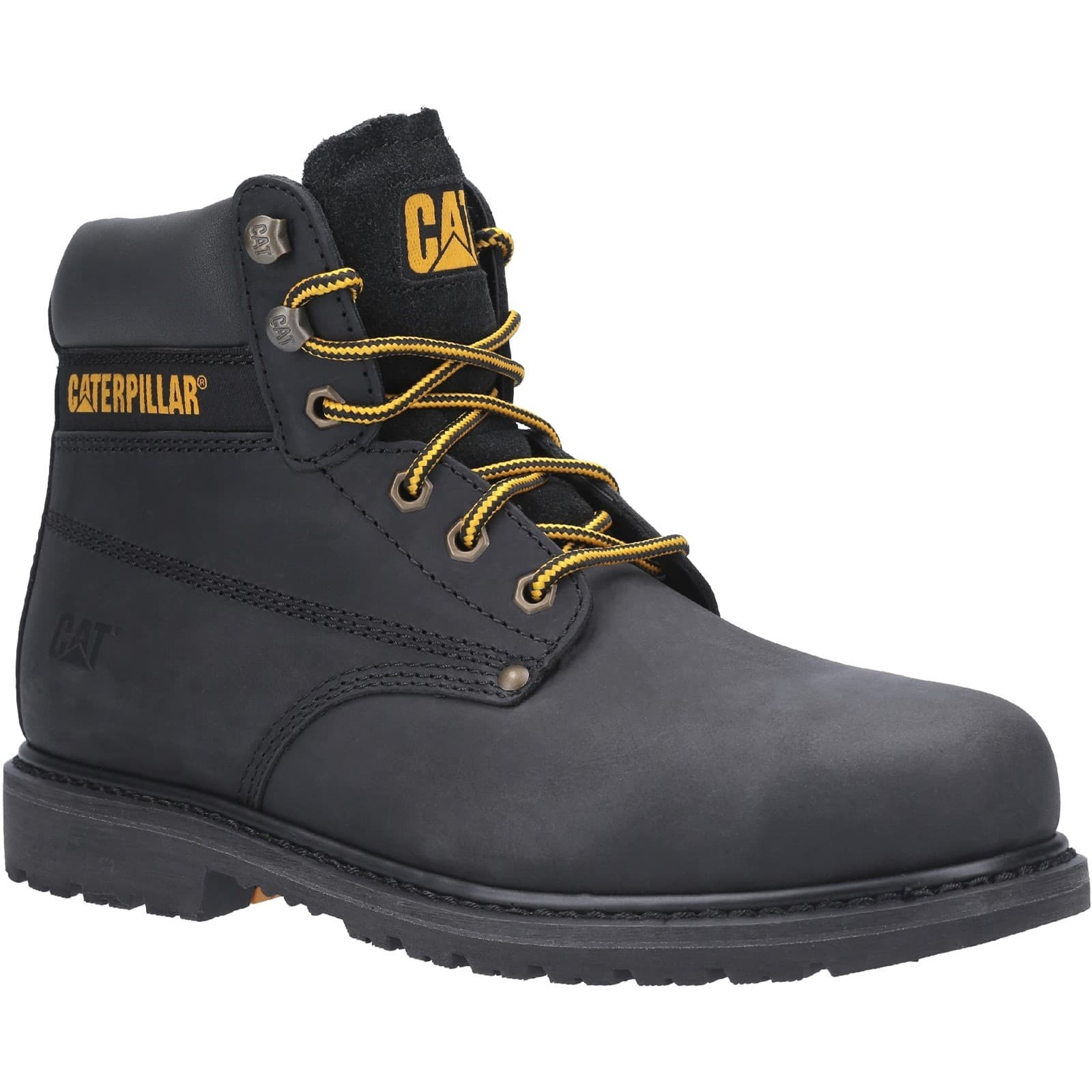 Caterpillar Caterpillar Powerplant GYW Safety Boot - Black in Black