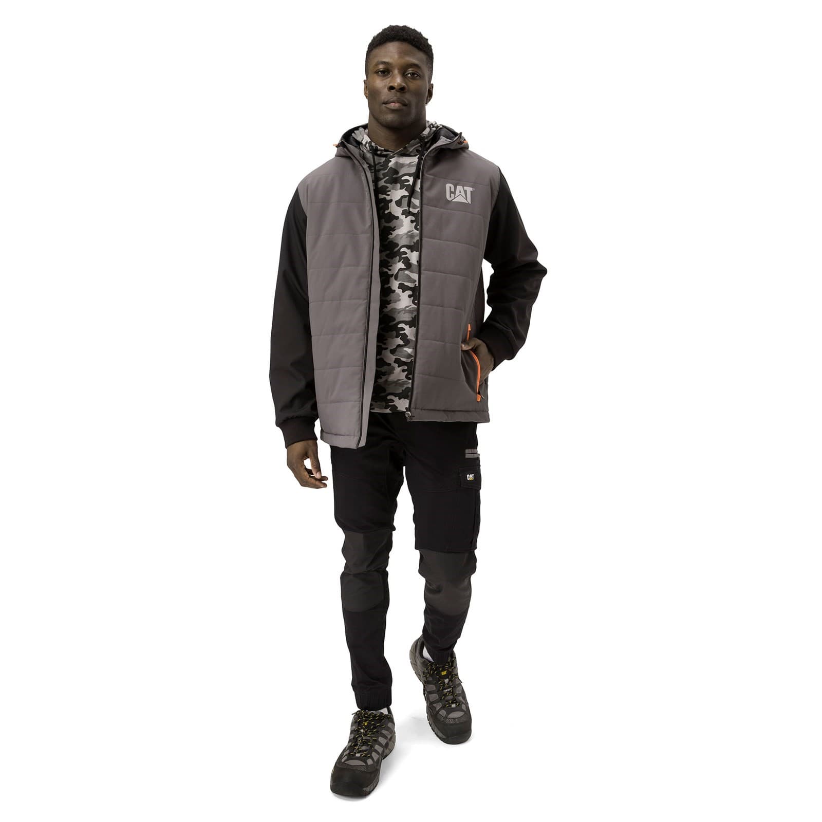 Caterpillar Caterpillar Tech Hybrid Jacket - Magnet in Magnet