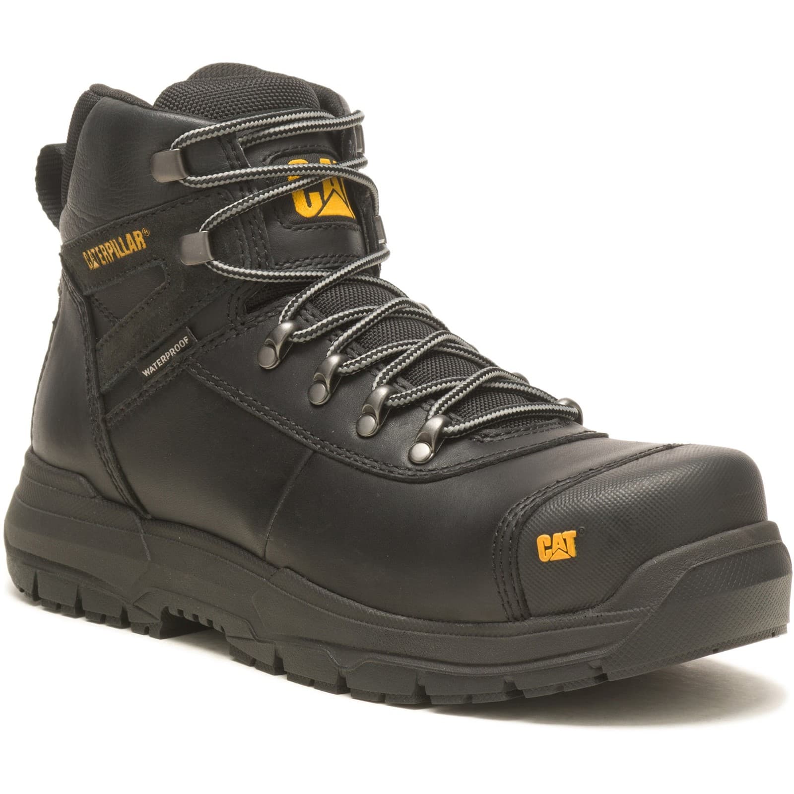 Caterpillar Caterpillar Pneumatic 2.0 Safety Boot - Black in Black