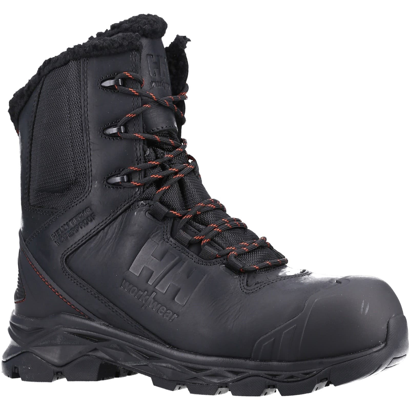 Helly Hansen Workwear Helly Hansen Workwear Oxford Winter Tall Side-Zip S3 Safety Boot - Black in Black