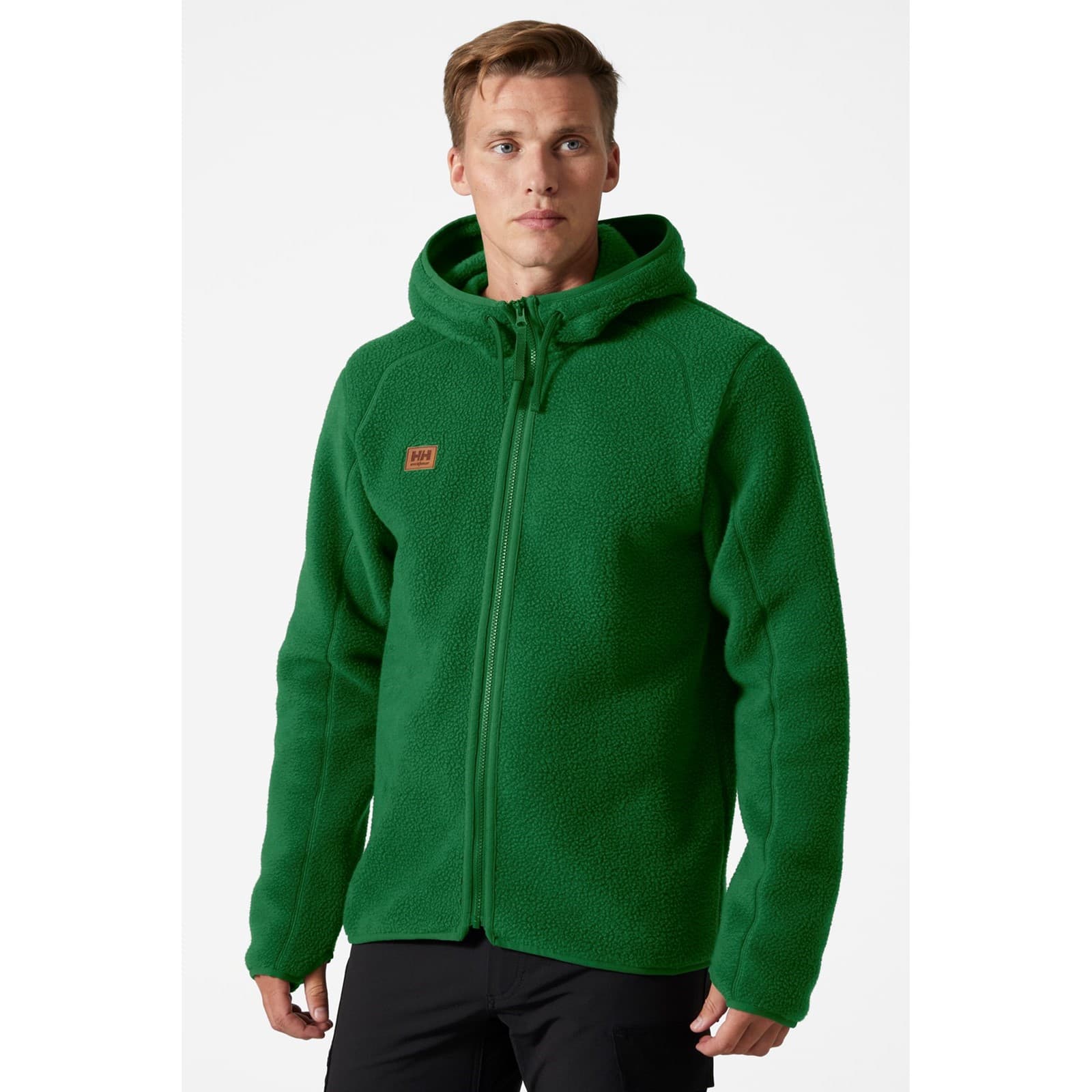 Helly Hansen Workwear Helly Hansen Workwear Heritage Pile Hoodie - Green in Green