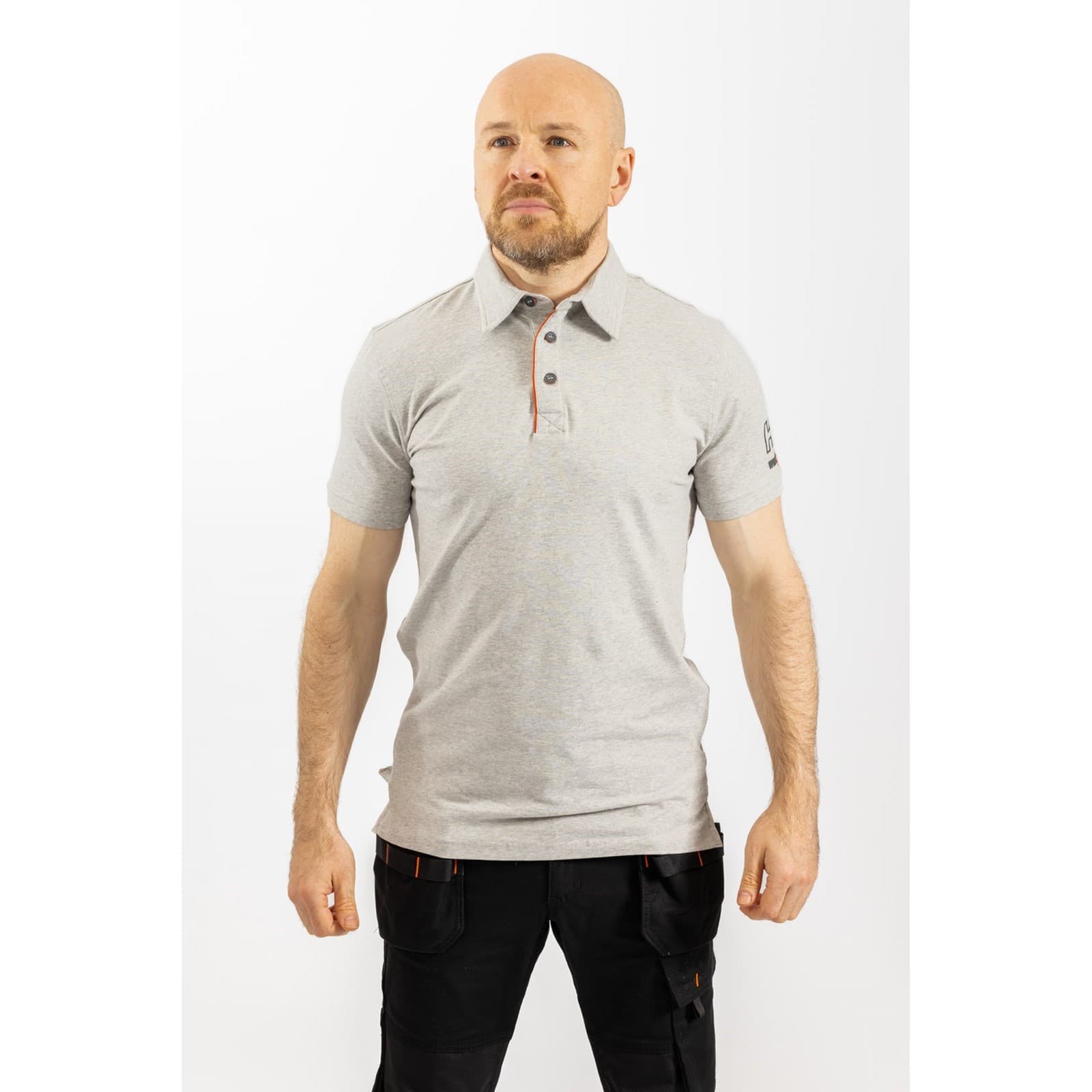 Helly Hansen Workwear Helly Hansen Workwear Kensington Polo - Grey Melange in Grey Melange