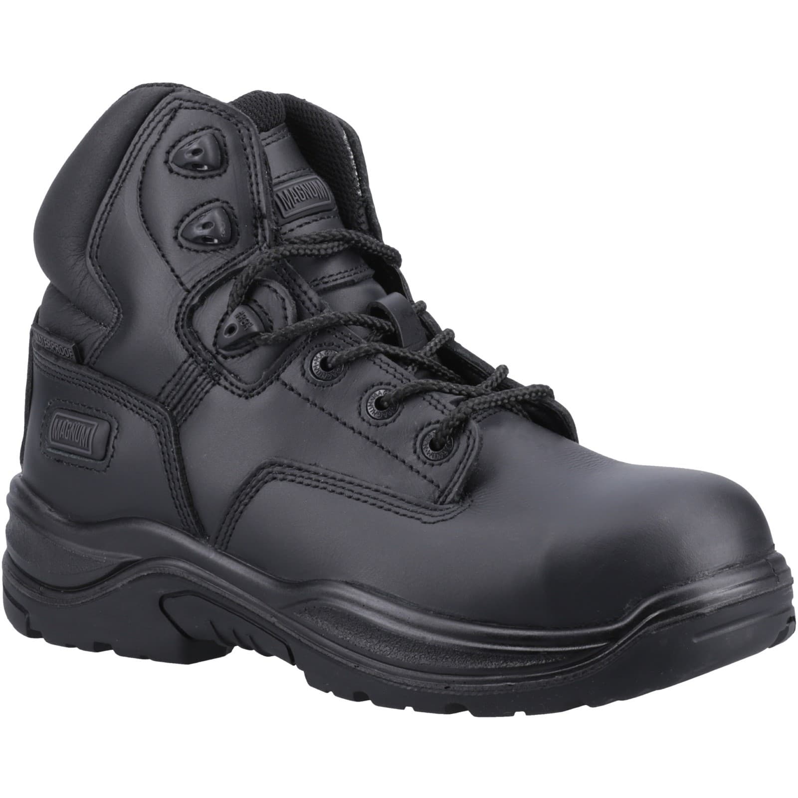 Magnum Magnum Responder Side-Zip CT CP WP Uniform Safety Boot - Black in Black