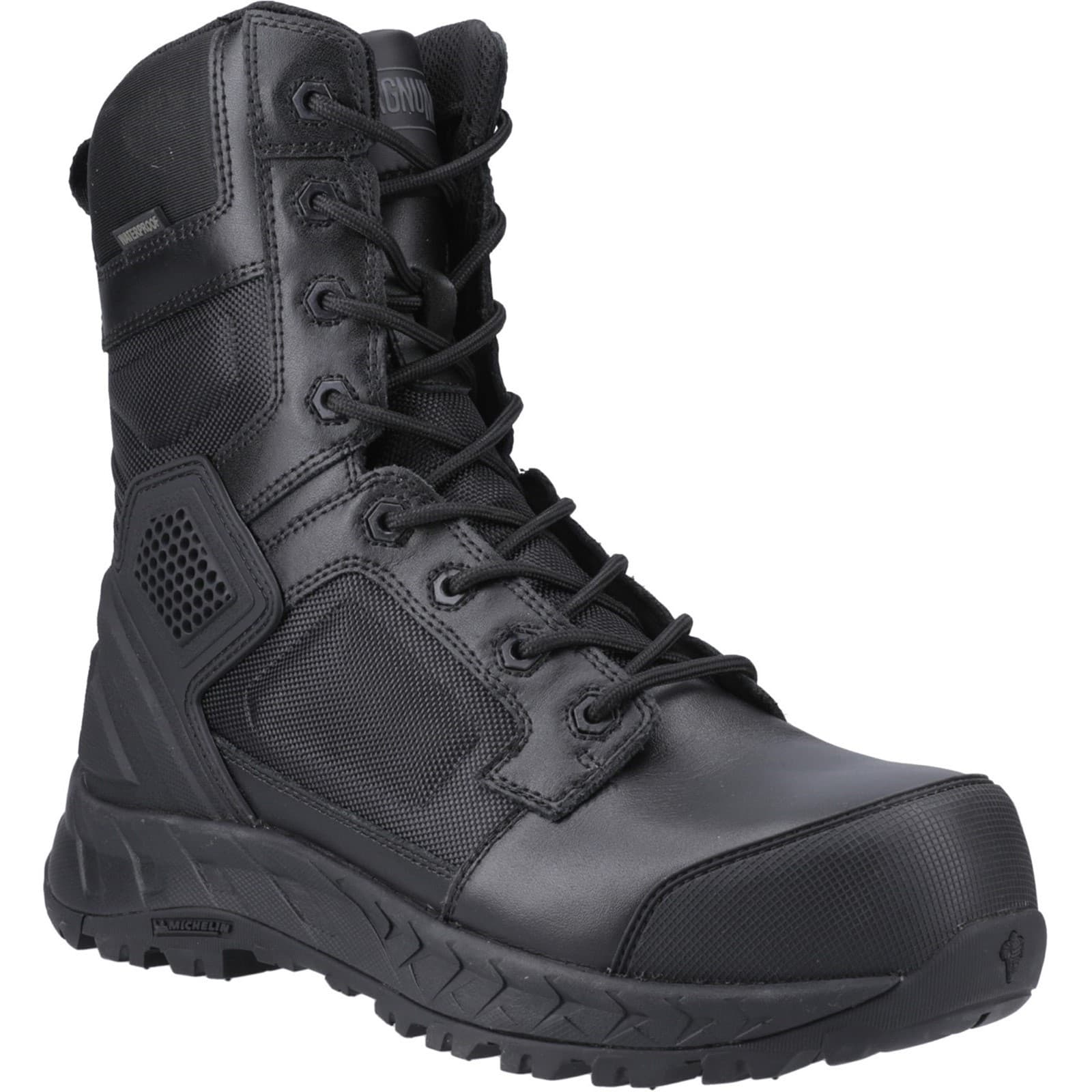 Magnum Magnum Spider Exo 8.0 CT CP WP SZ Safety Footwear - Black in Black