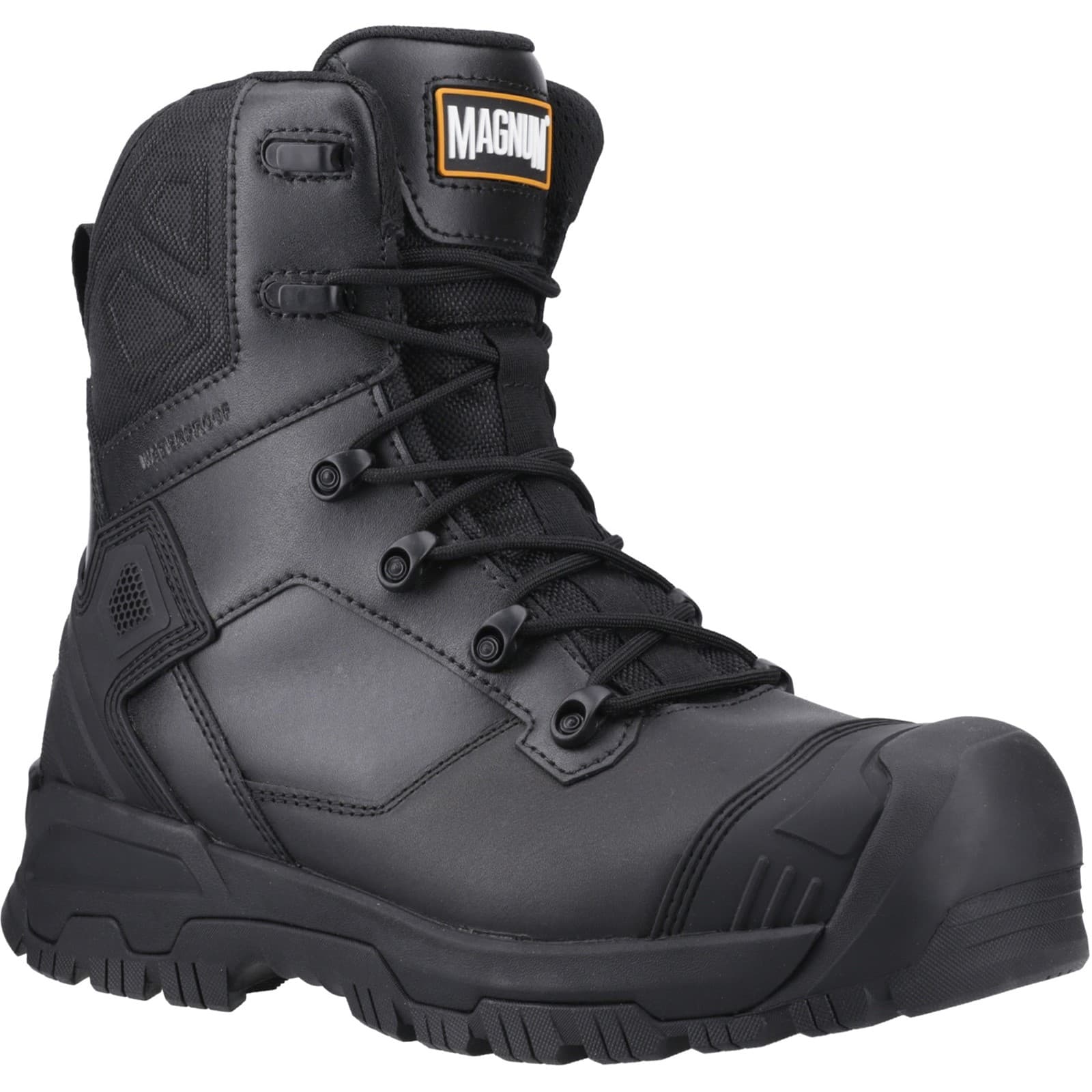 Magnum Magnum Highway 8" Waterproof Safety Footwear - Black in Black