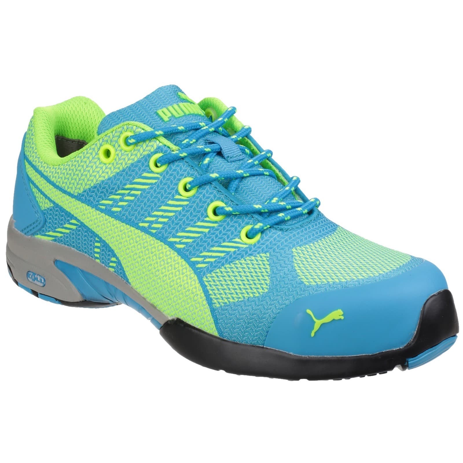 Puma Safety Puma Safety Celerity Knit Ultra Lightweight Safety Trainer - Blue in Blue