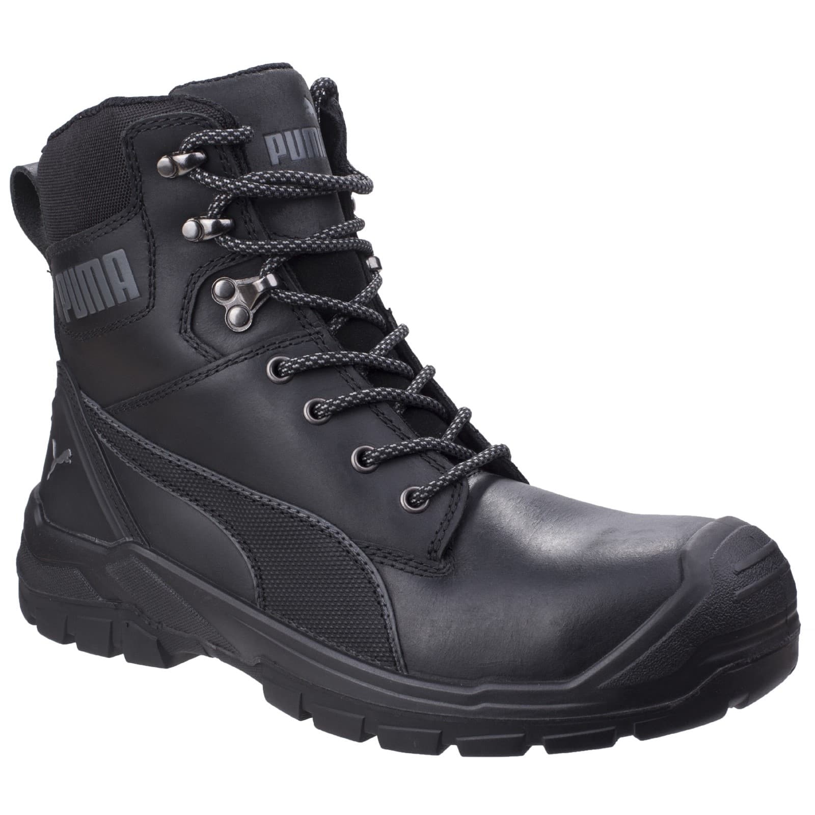 Puma Safety Puma Safety Conquest 630730 High Safety Boot - Black in Black