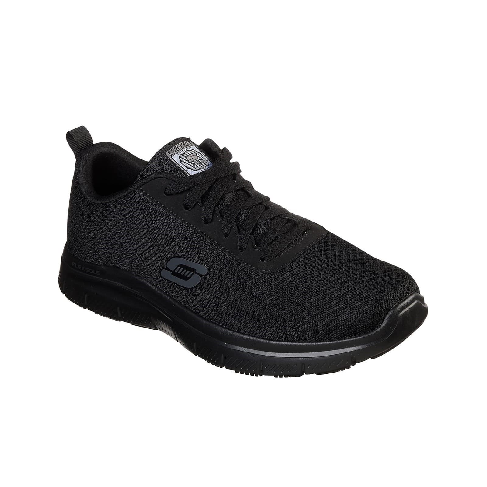 Skechers Workwear Skechers Workwear Flex Advantage - Bendon Sr Occupational Shoe - Black in Black