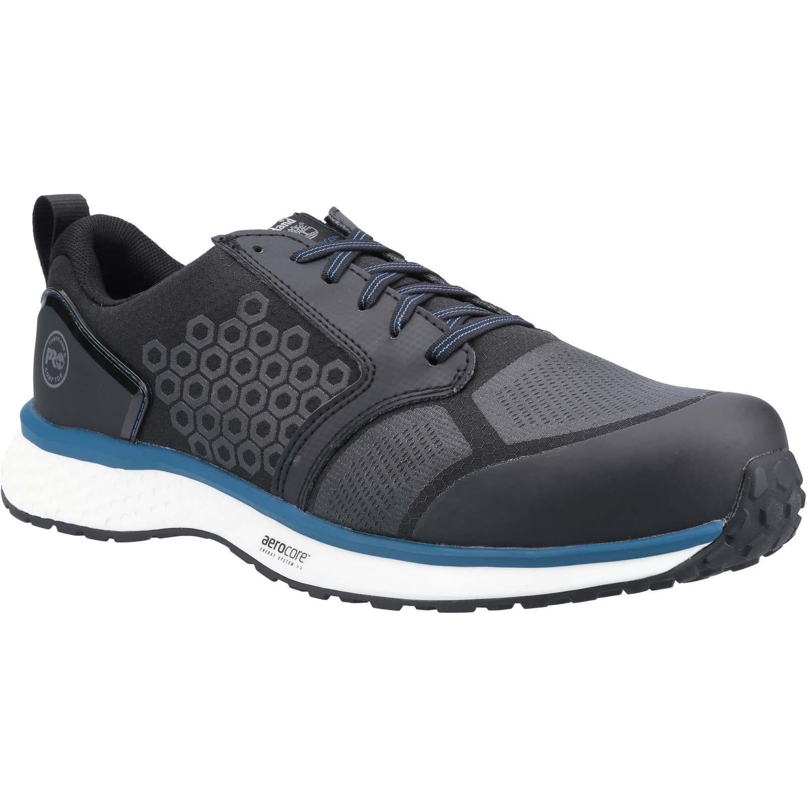 Timberland Pro Timberland Pro Reaxion Composite Safety Trainer - Black/Blue in Black/Blue