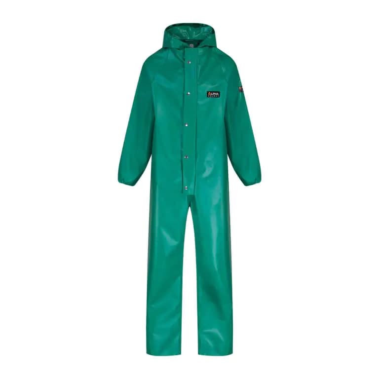 Alpha Solway Chemmaster Chemical Boiler Suit - Green