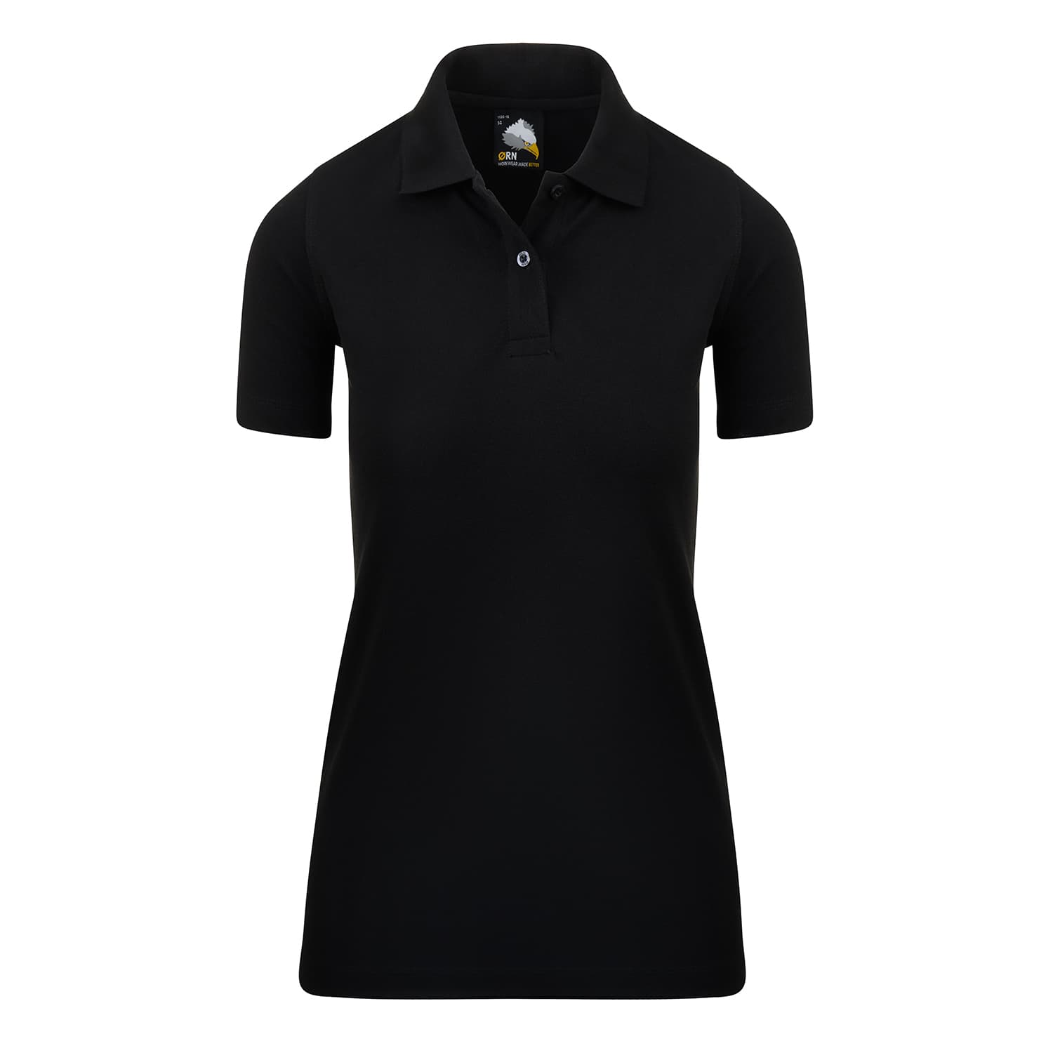 ORN Ladies Raven Poloshirt in Black