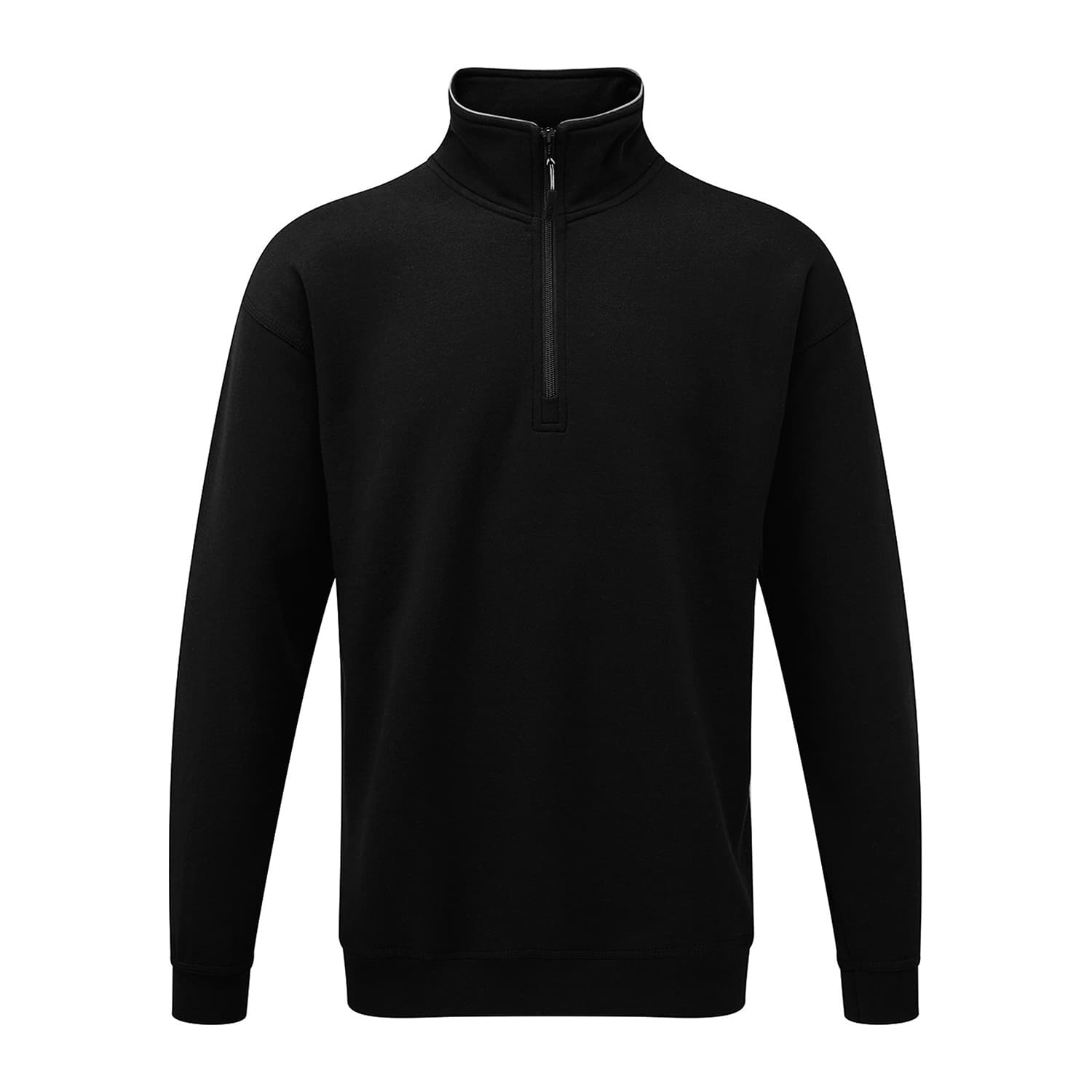 ORN Grouse Quarter Zip Sweatshirt in Black