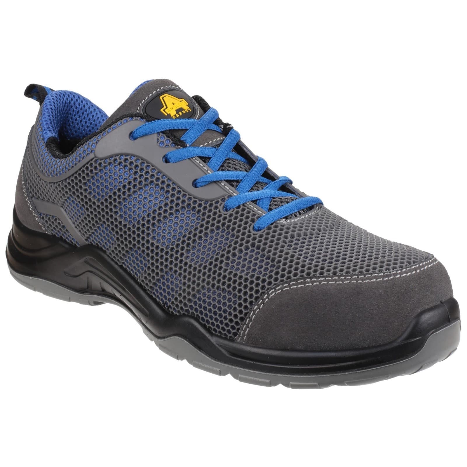 Amblers Safety Amblers Safety AS711 Seamless Safety Trainer - Grey in Grey
