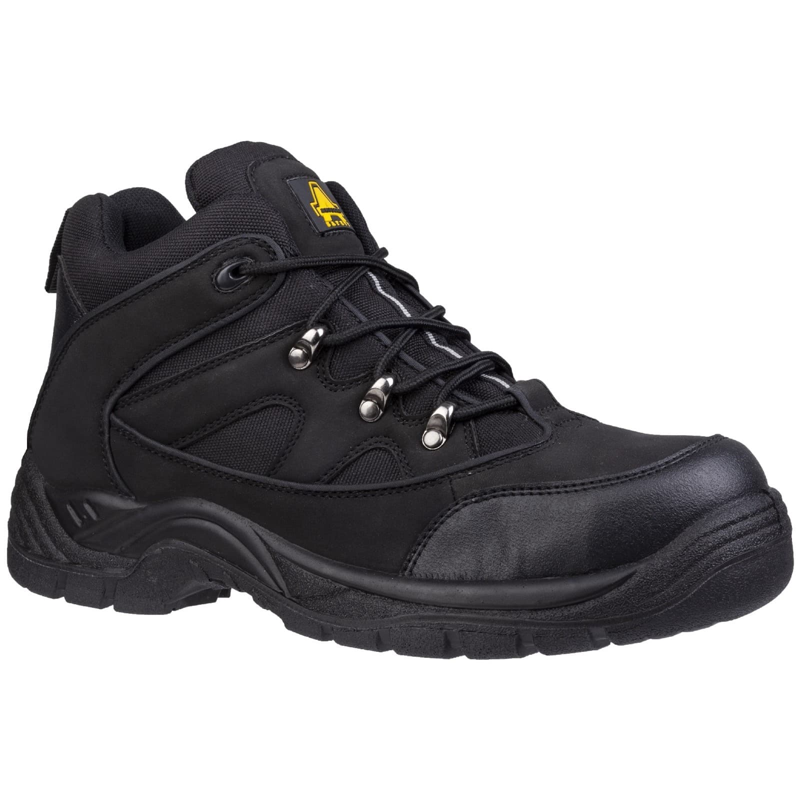 Amblers Safety Amblers Safety FS151 Vegan Friendly Safety Boots - Black in Black