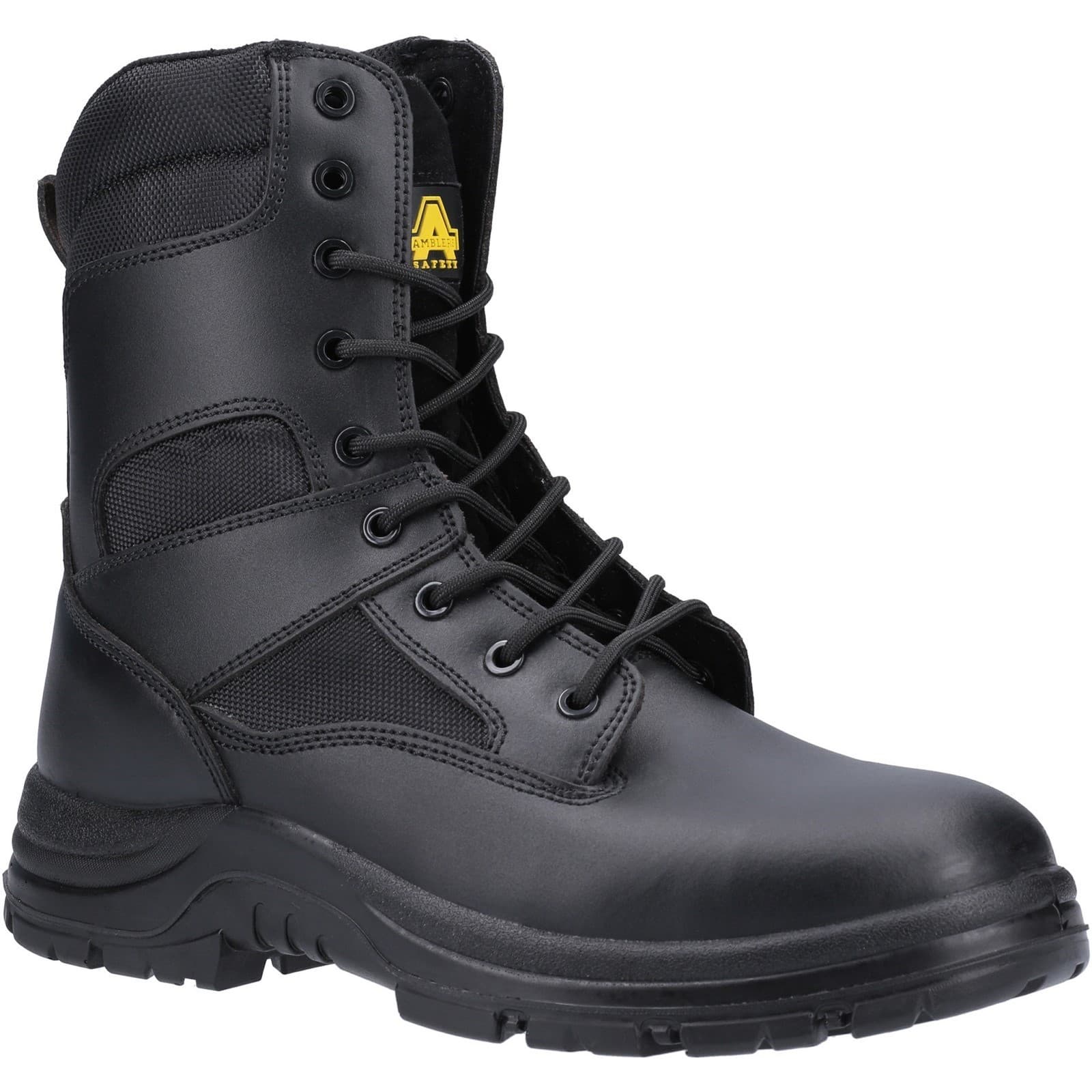 Amblers Safety Amblers Safety FS009C Hi-leg Safety Boot - Black in Black