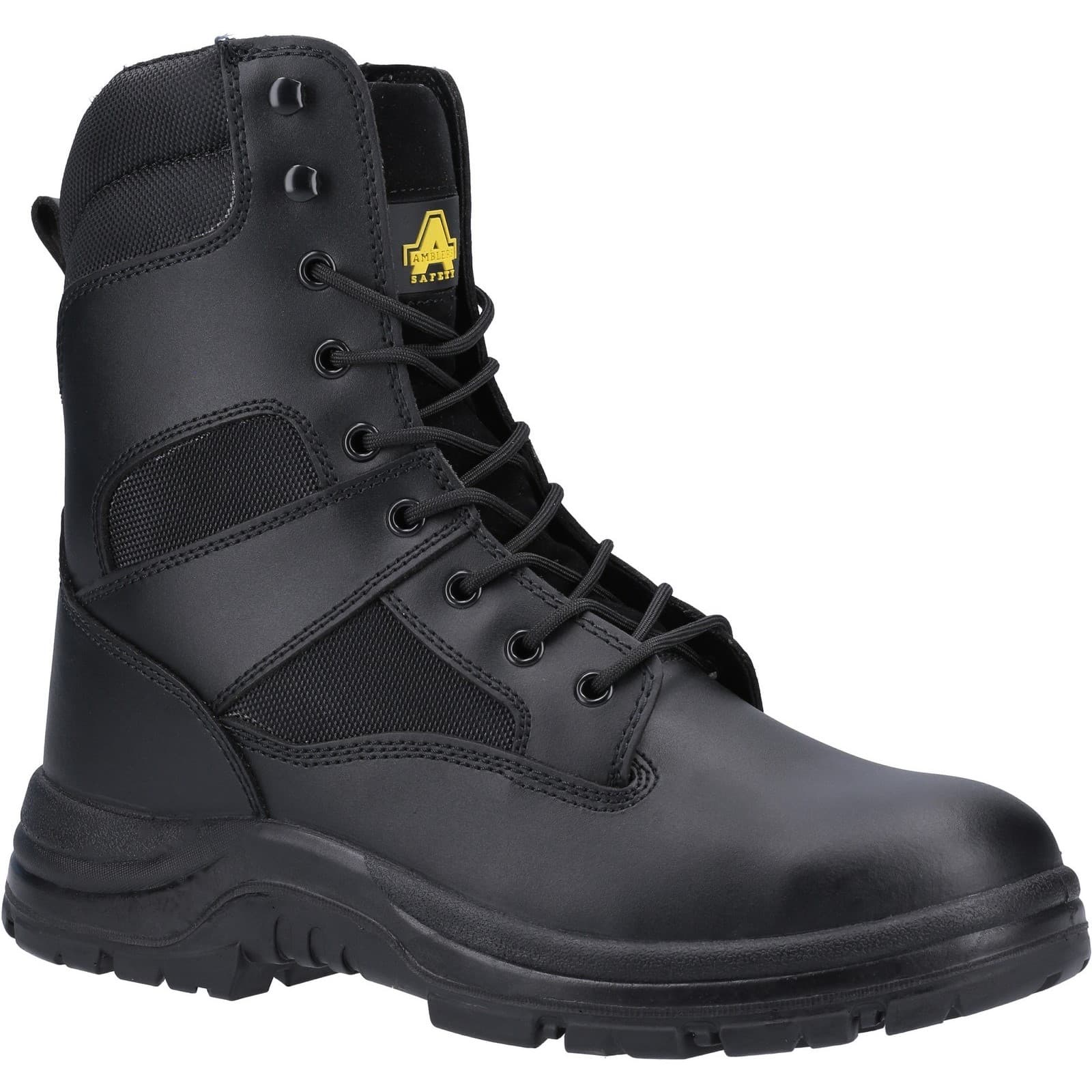 Amblers Safety Amblers Safety FS008 Hi leg Safety Boot - Black in Black