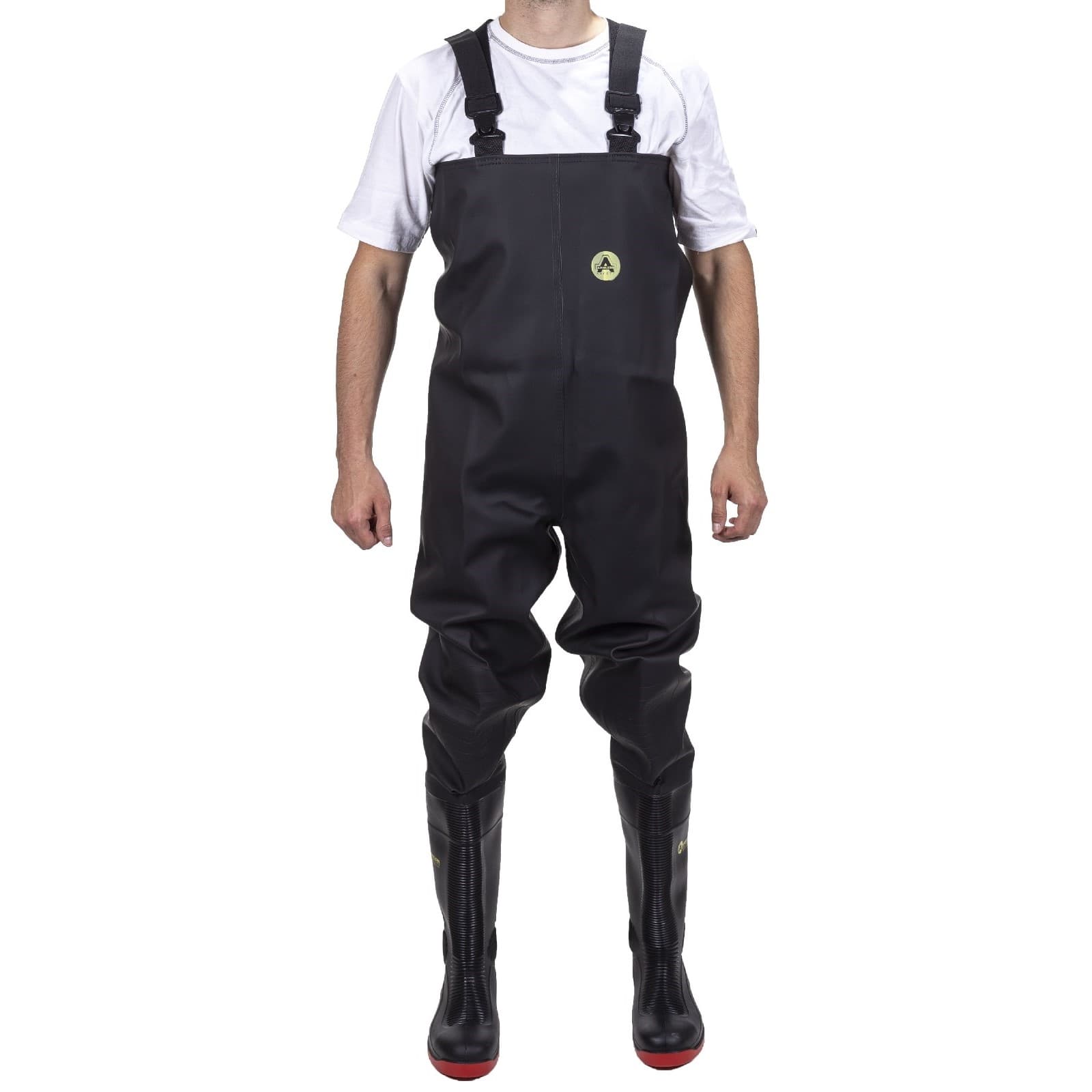 Amblers Safety Danube Chest Safety Wader - Black