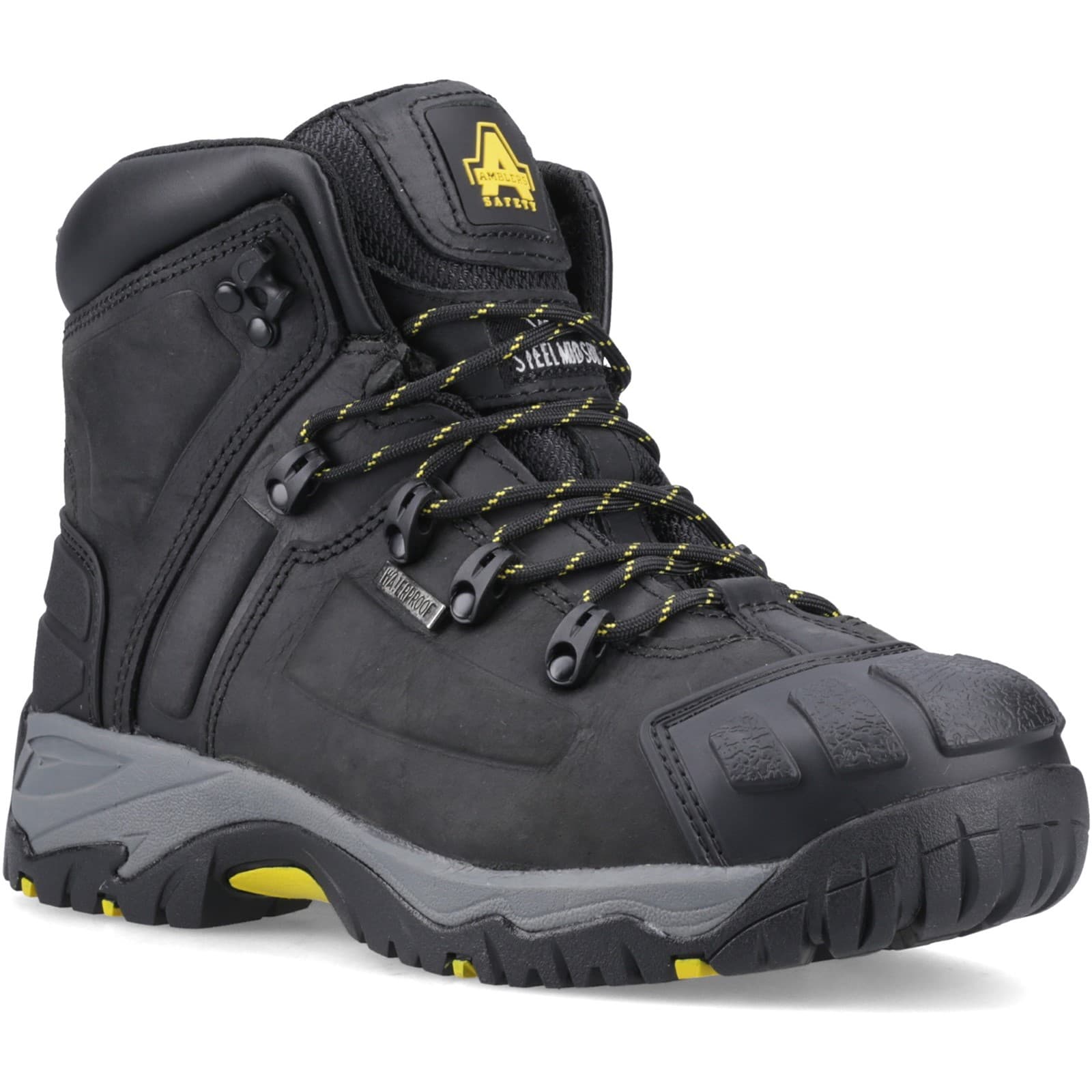 Amblers Safety Amblers Safety FS32 Waterproof Safety Boot - Black in Black