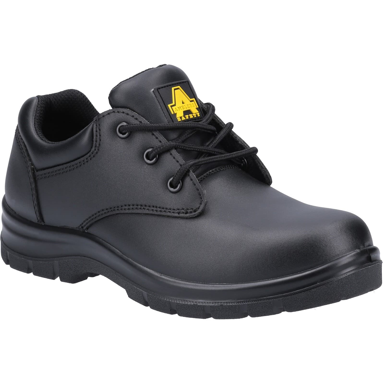 Amblers Safety Amblers Safety AS715C Safety Shoes - Black in Black