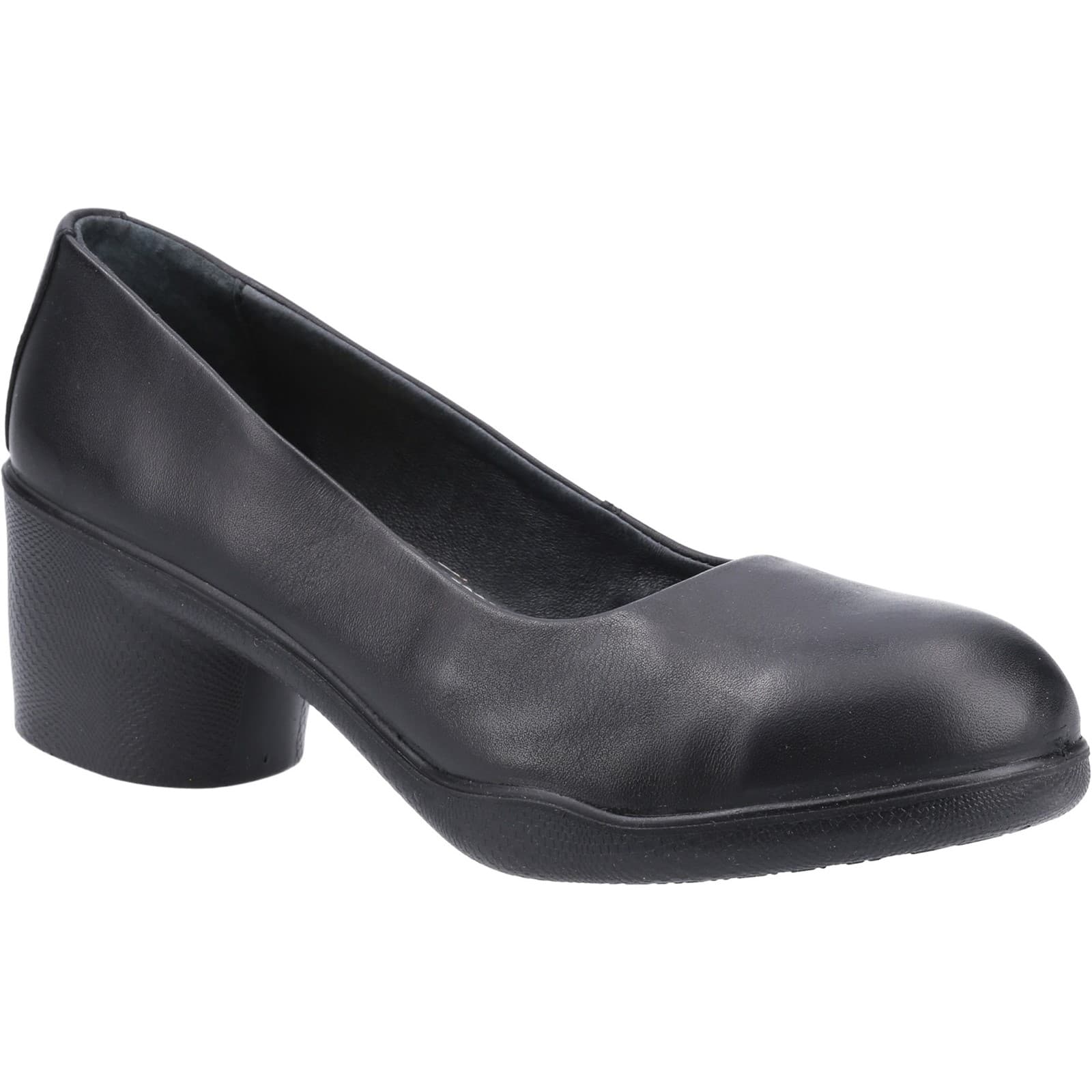 Amblers Safety Amblers Safety AS607 Brigitte Ladies Safety Court Shoe - Black in Black