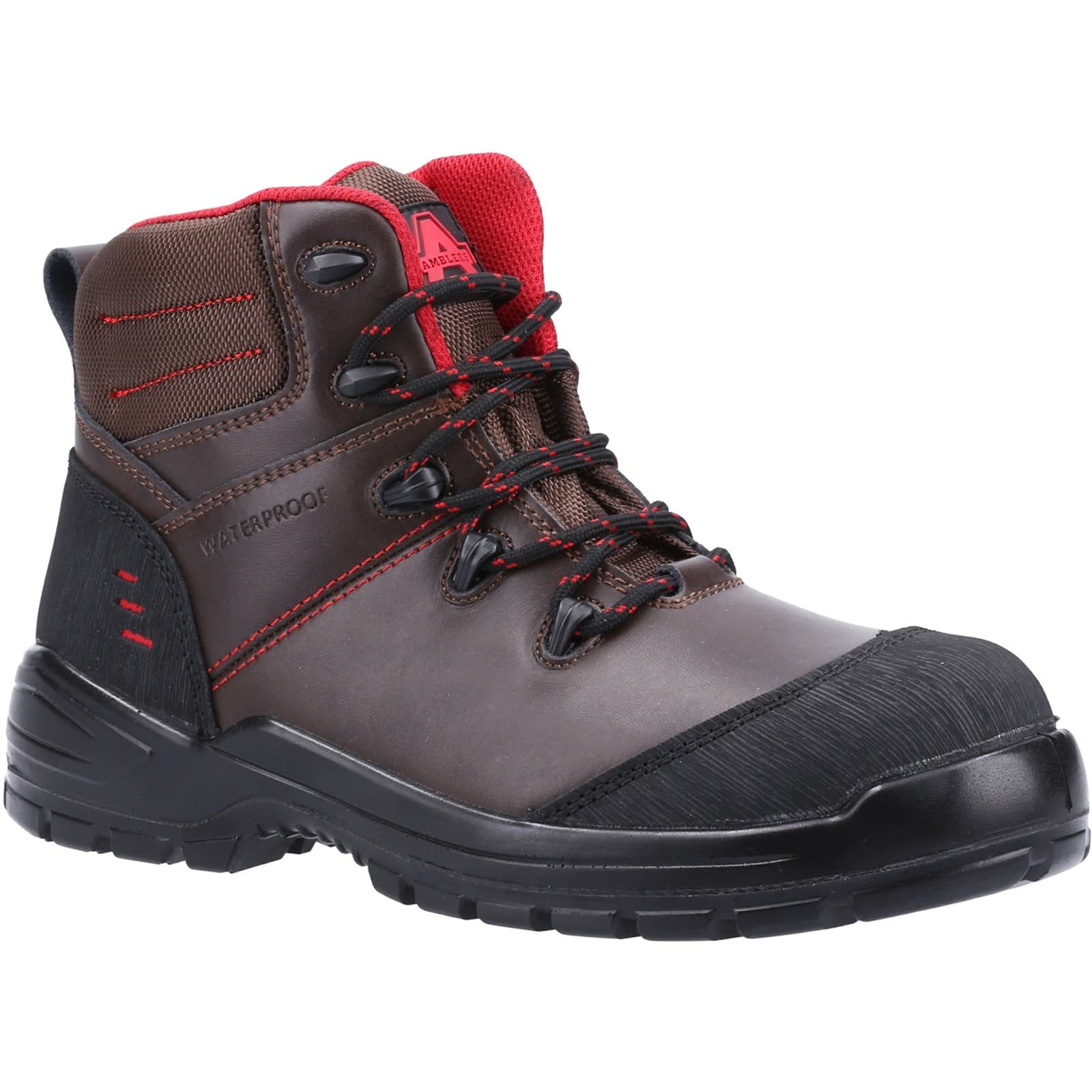 Amblers Safety Amblers Safety 308C Metal Free Safety Boot - Brown in Brown