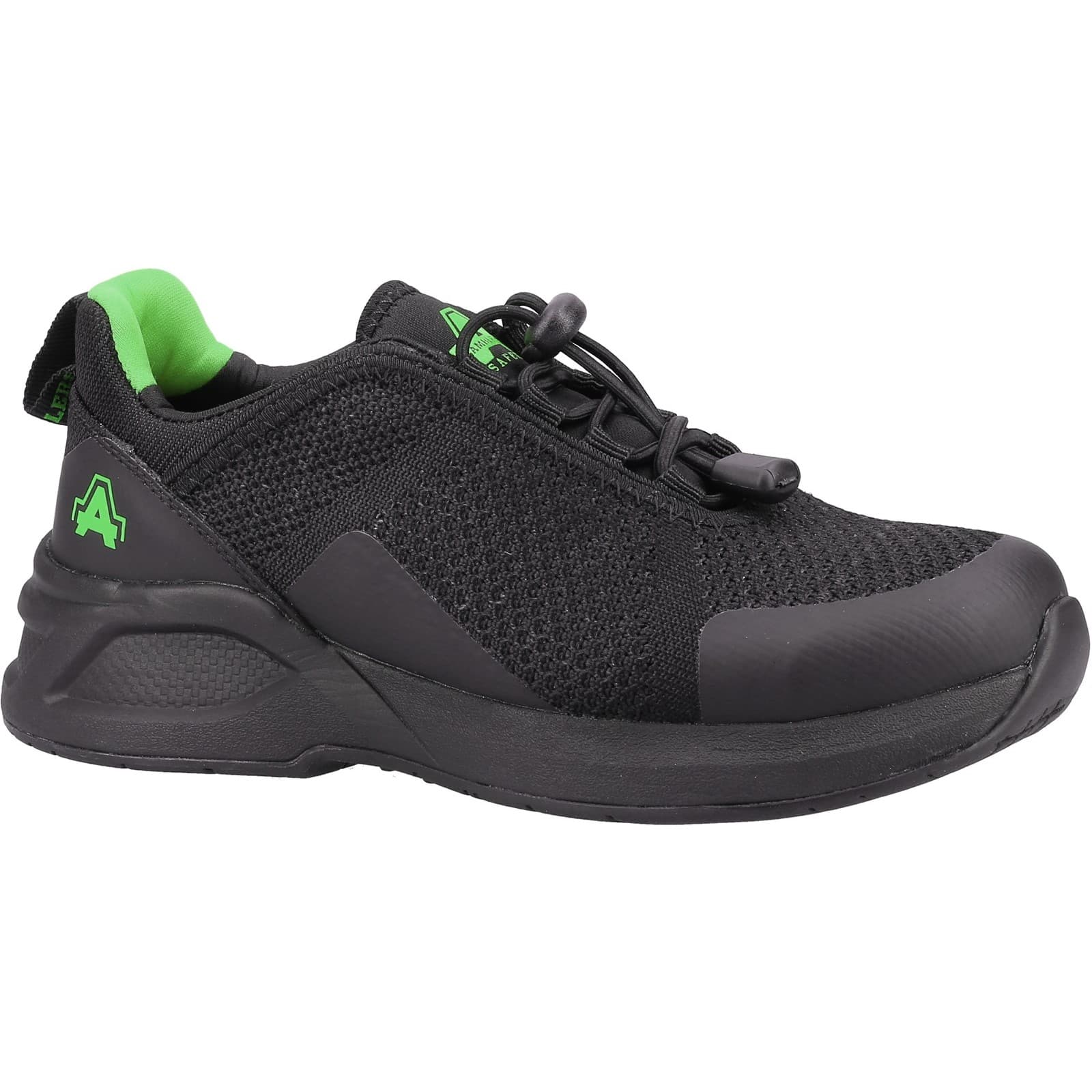 Amblers Safety Amblers Safety 610 Safety Trainers - Black in Black
