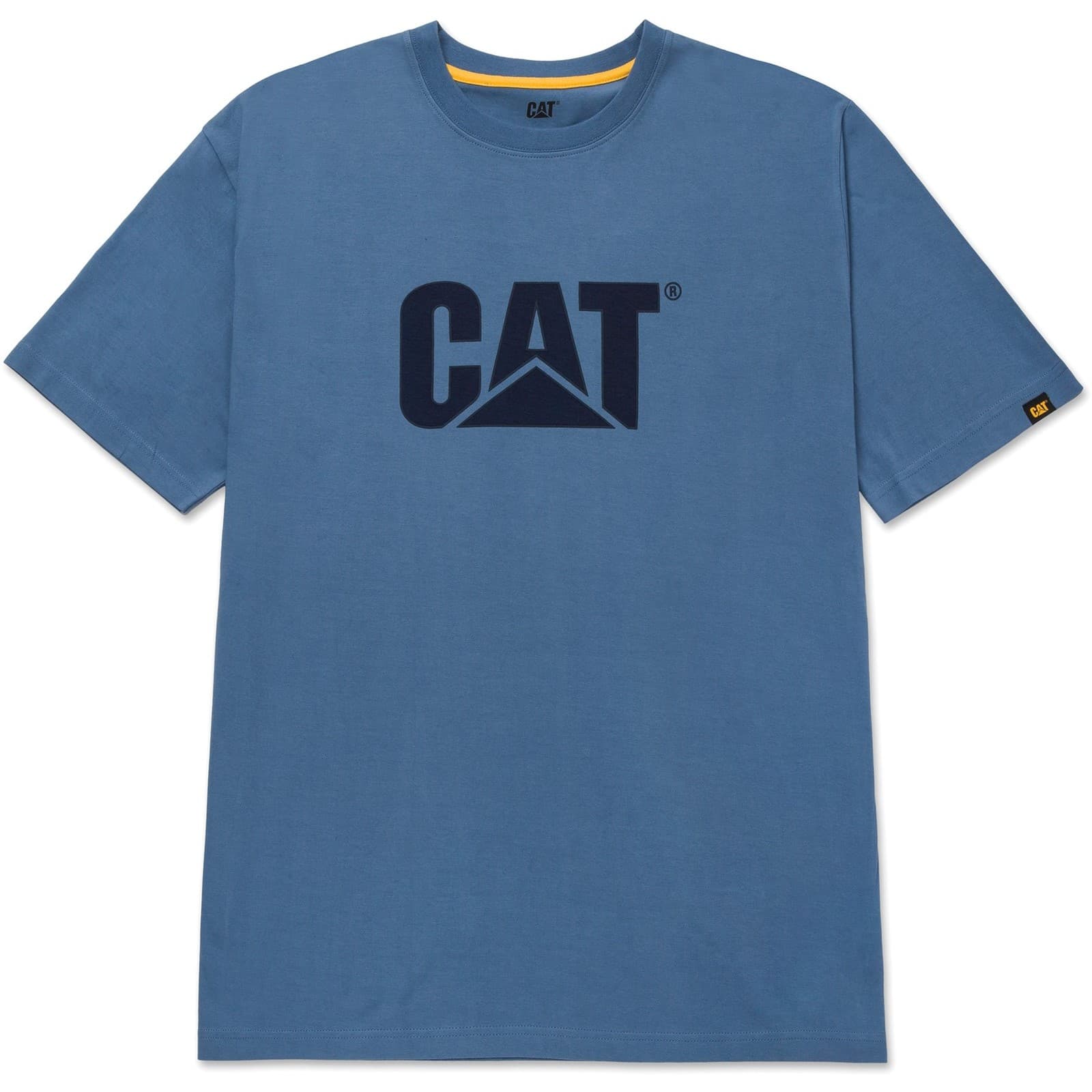 Caterpillar Caterpillar Trademark Logo T-Shirt - Coronet Blue in Coronet Blue