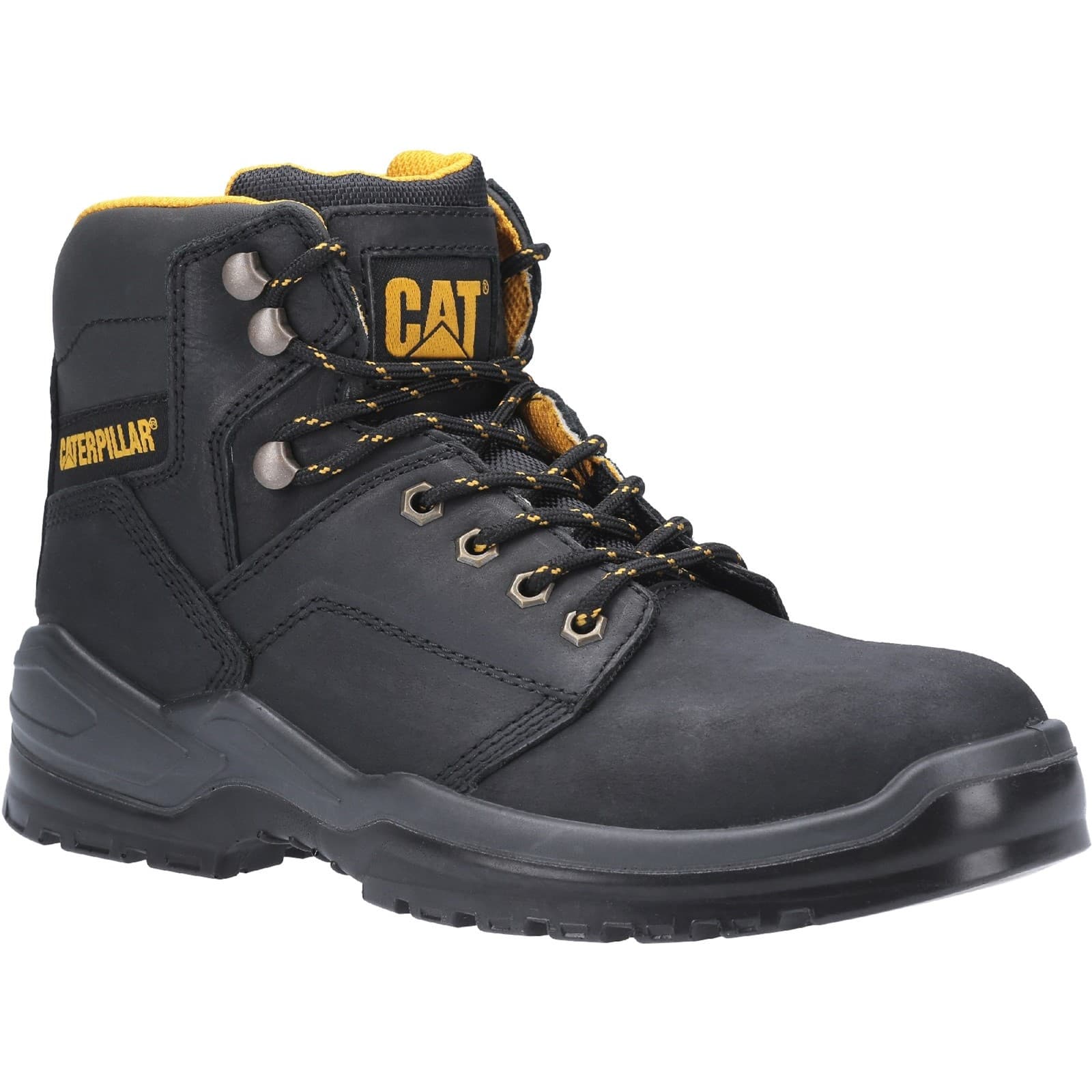 Caterpillar Caterpillar Striver Injected Safety Boot - Black in Black