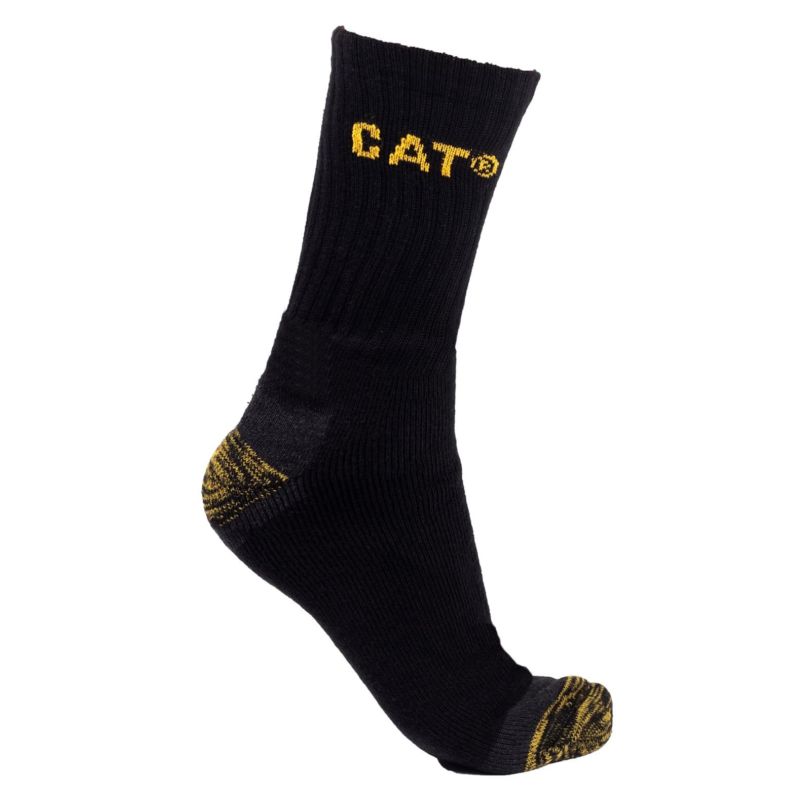 Caterpillar Caterpillar Premium Work Sock 3 Pair Pack - Black 11x14 in Black 11x14