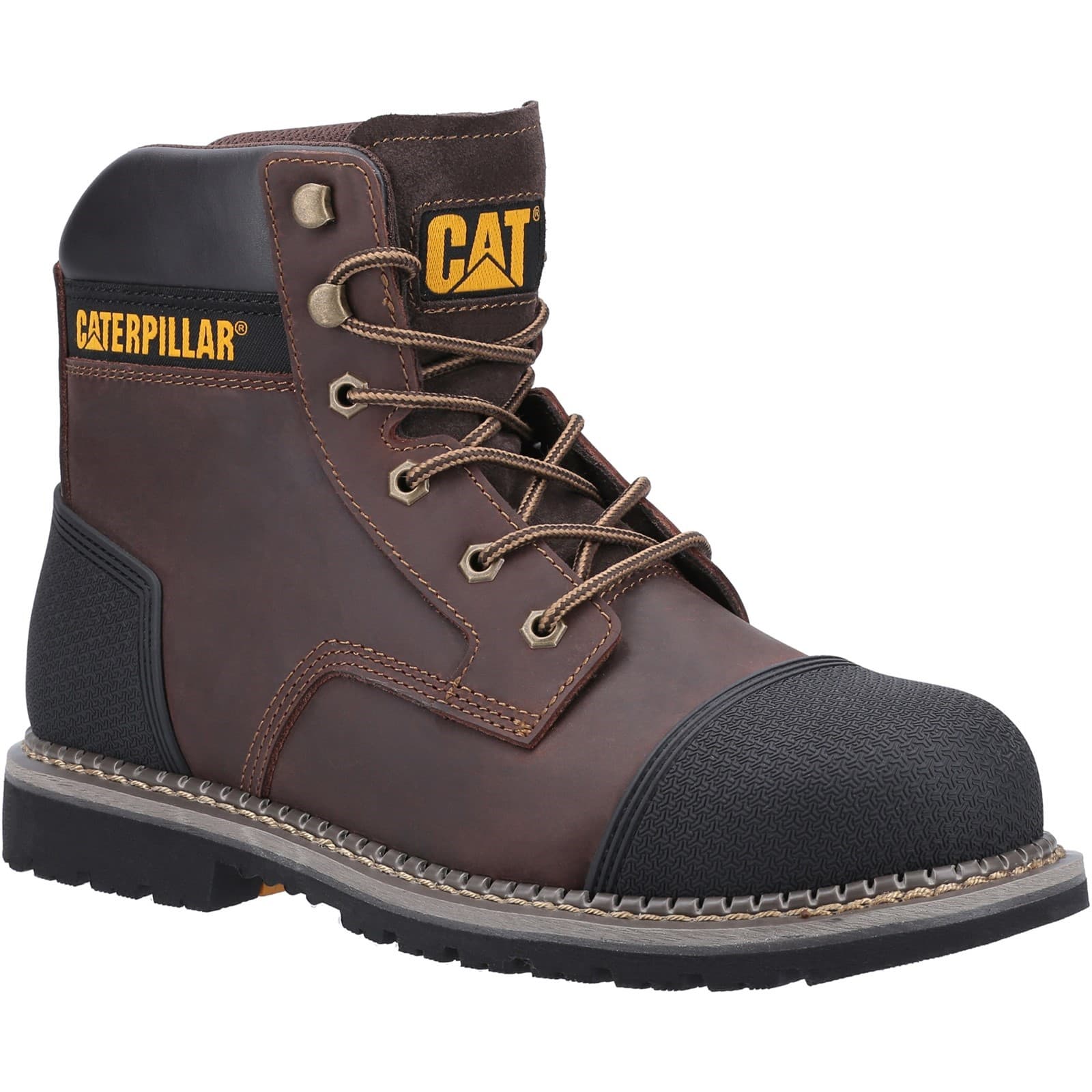 Caterpillar Caterpillar Powerplant S3 Safety Boot - Brown in Brown