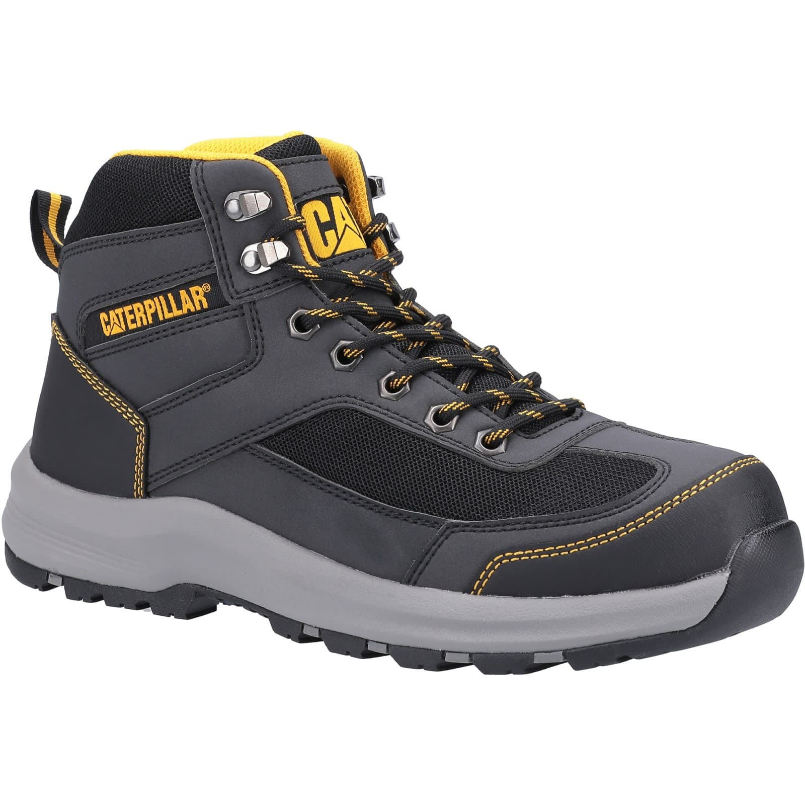 Caterpillar Caterpillar Elmore Mid Safety Hiker - Grey in Grey