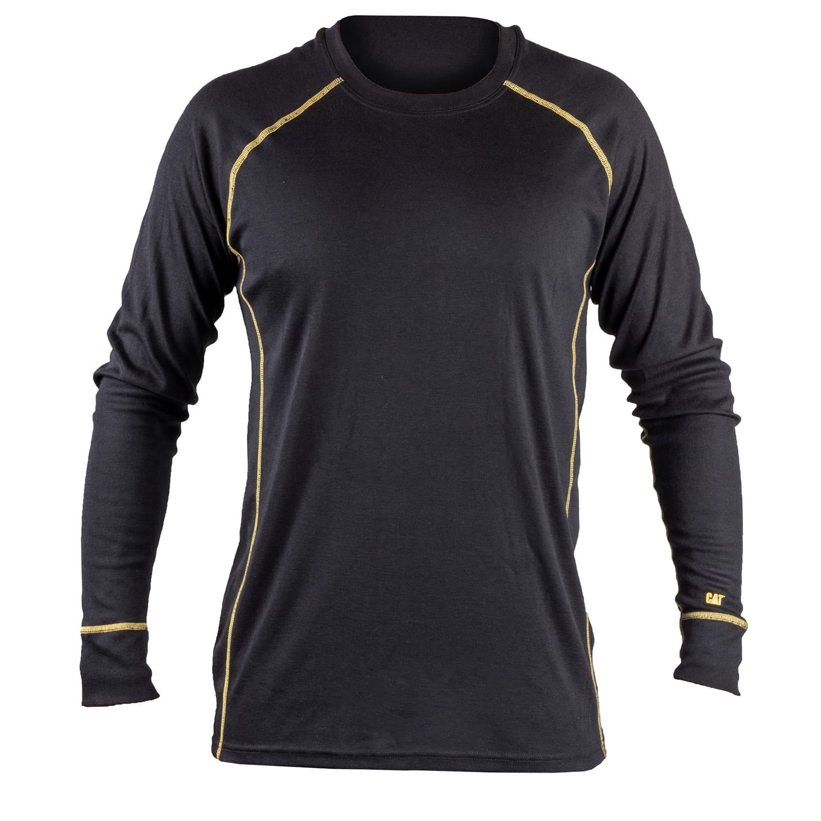Caterpillar Caterpillar Thermo Long Sleeve Shirt - Black in Black