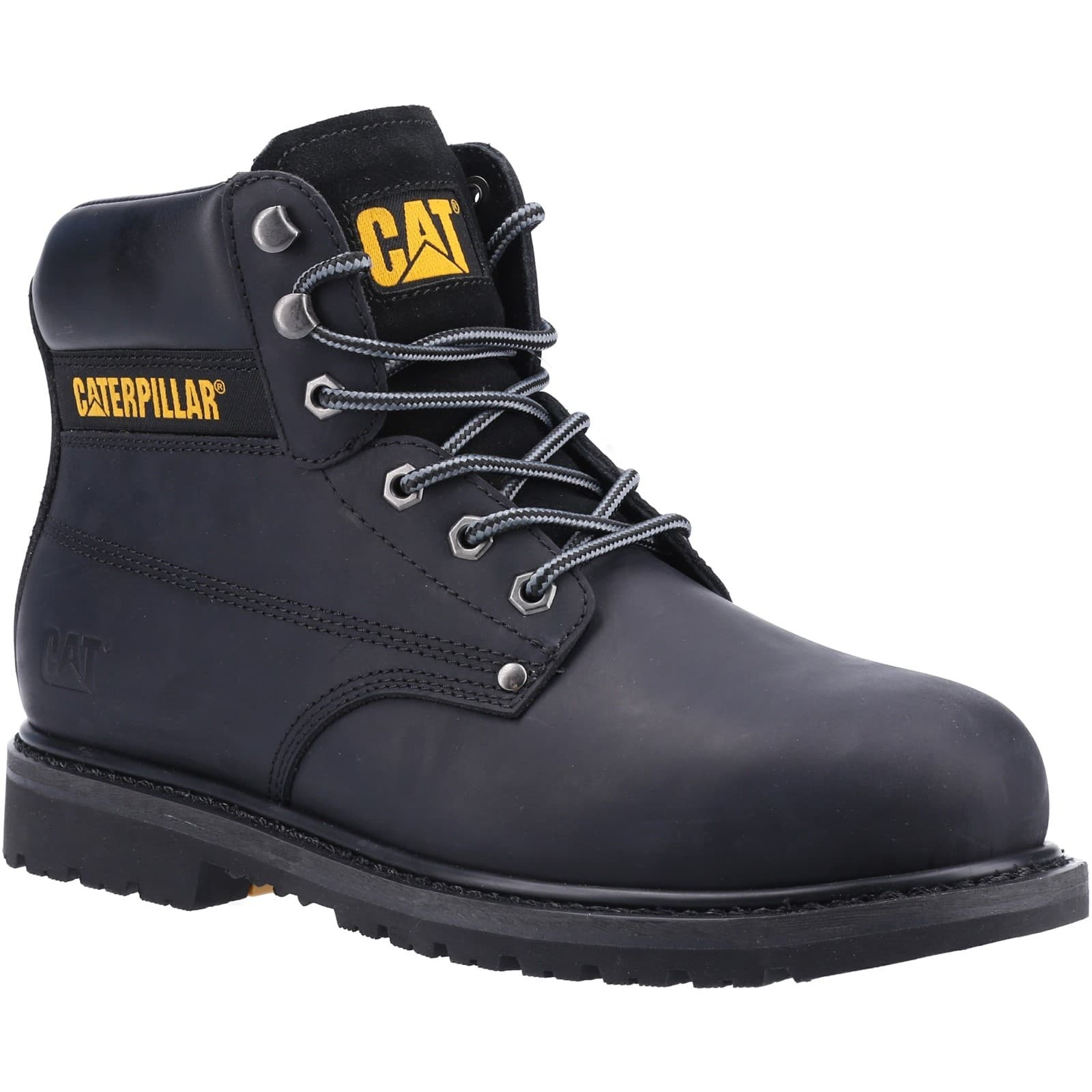 Caterpillar Caterpillar Powerplant S3 GYW Safety Boot - Black in Black