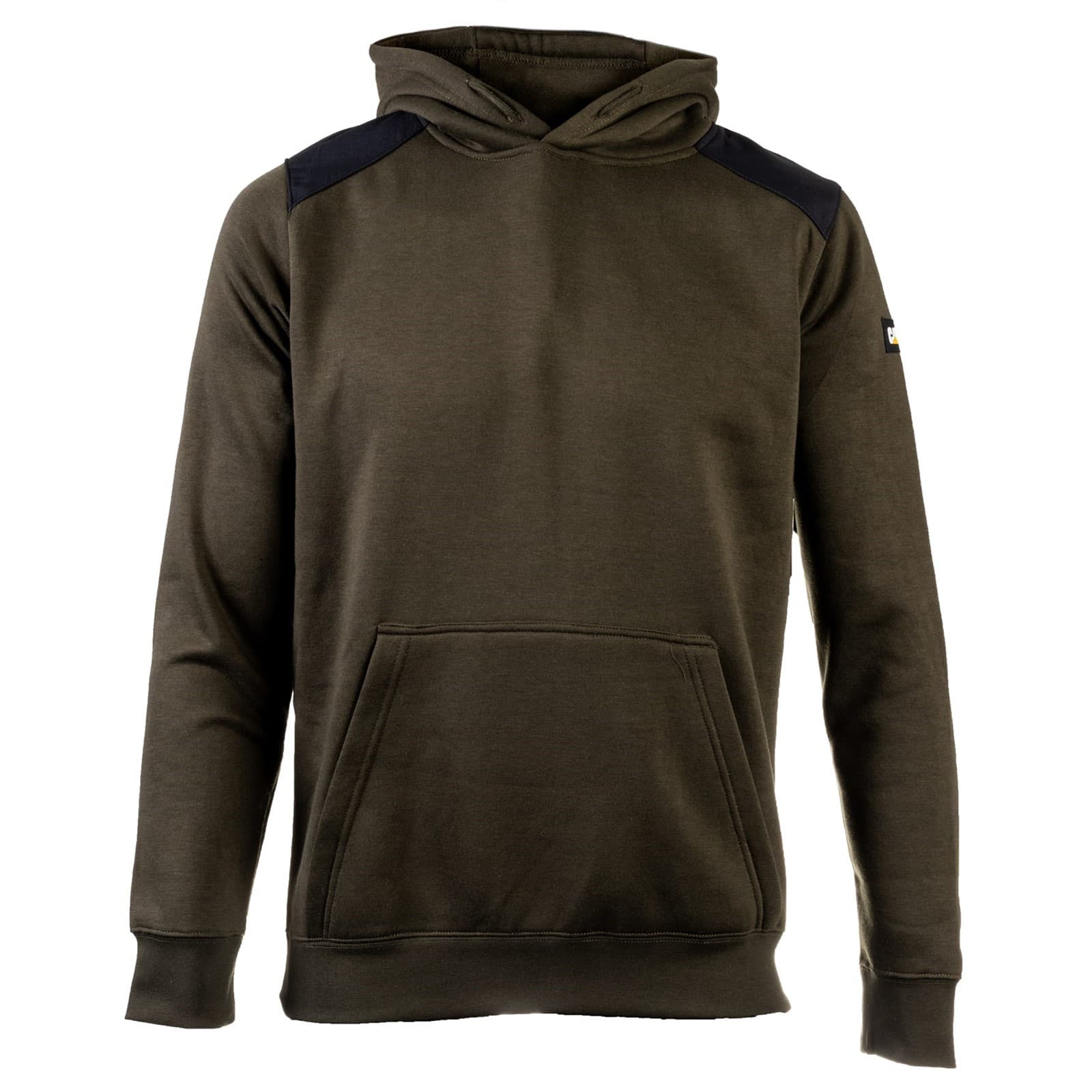 Caterpillar Caterpillar Essentials Hooded Sweatshirt - Army Moss in Army Moss