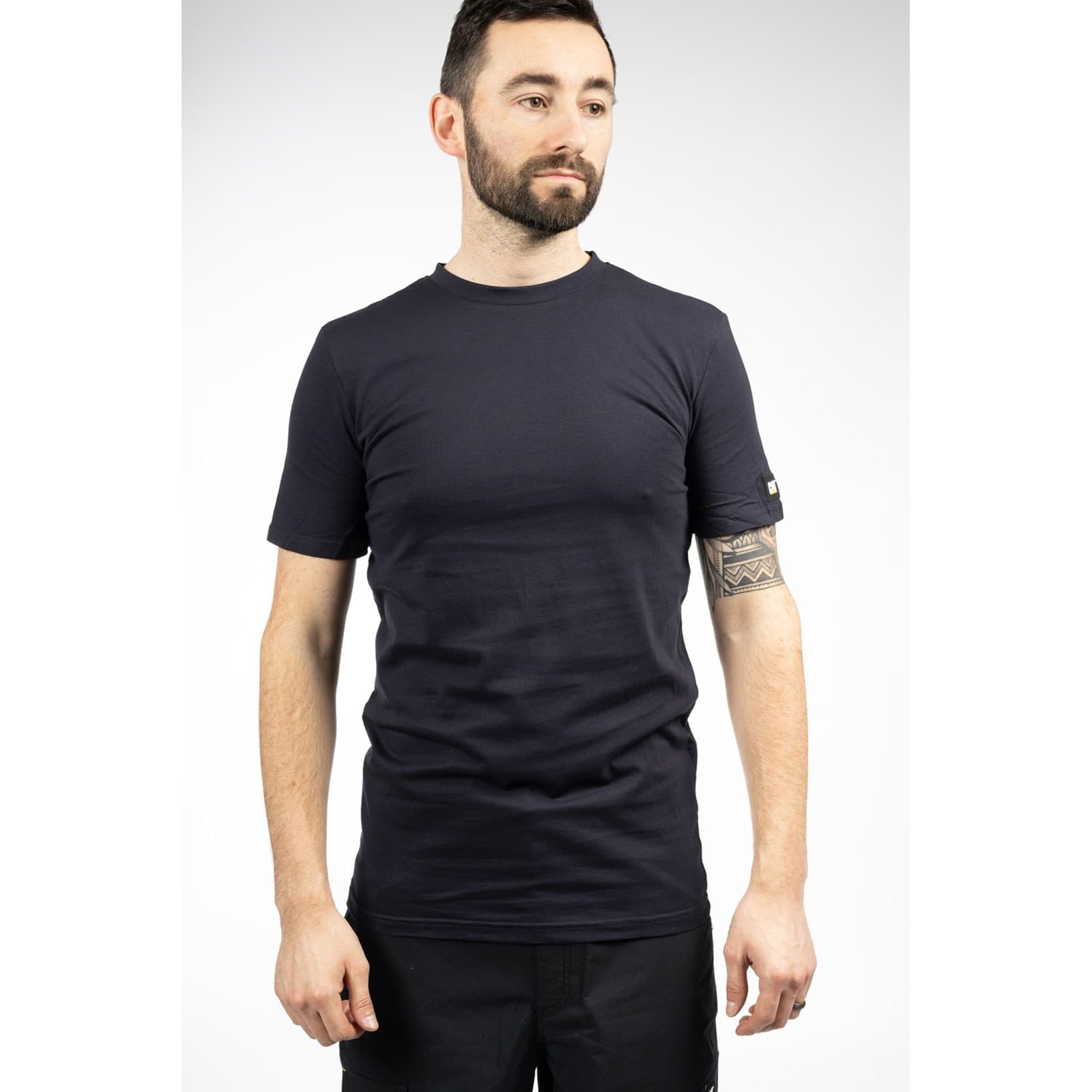 Caterpillar Caterpillar Essentials Short-sleeve T-shirt - Navy in Navy
