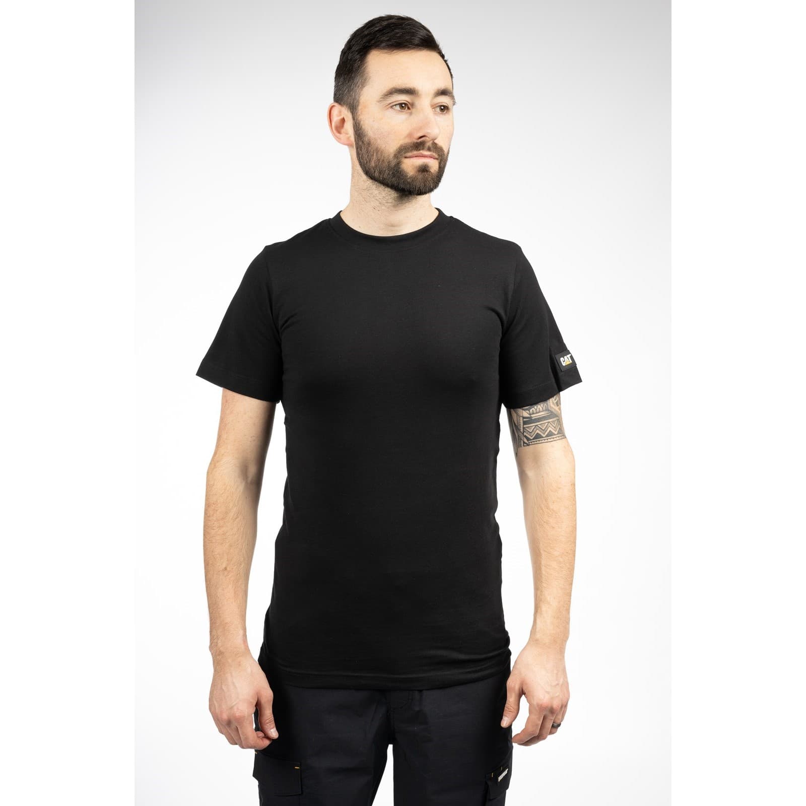 Caterpillar Caterpillar Essentials Short-sleeve T-shirt - Black in Black