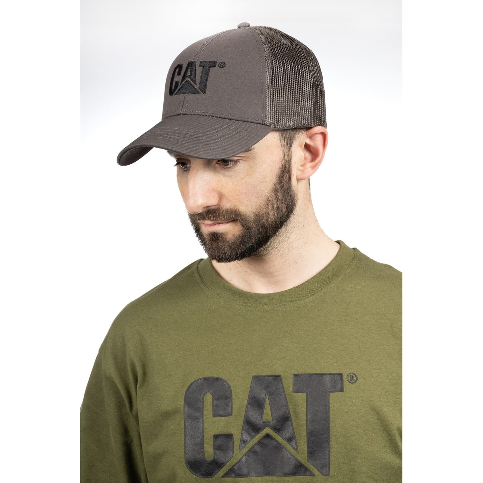 Caterpillar Caterpillar Raised Logo Cap - Magnet in Magnet