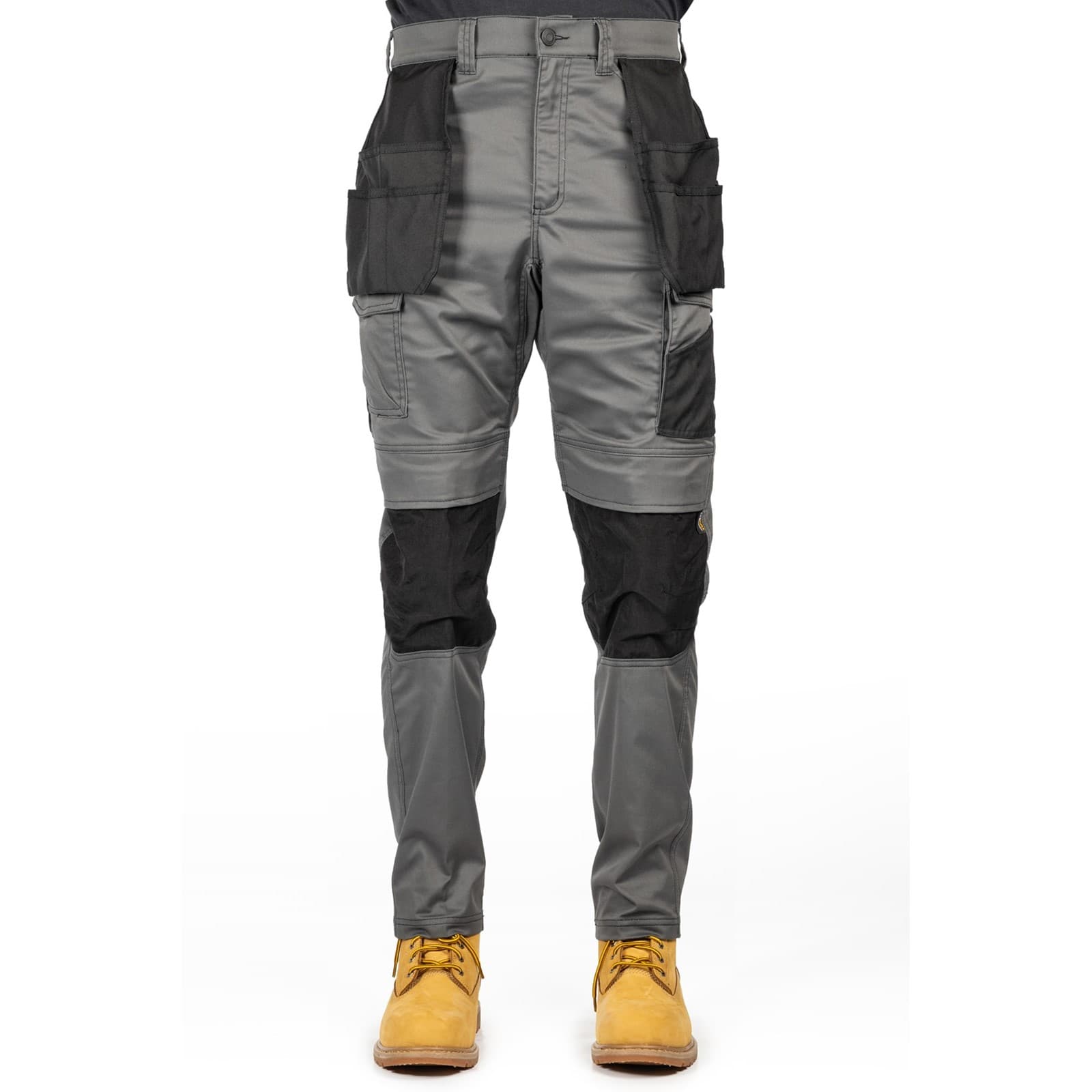 Caterpillar Caterpillar Essential Knee Pocket Stretch Holster Trouser - Dark Shadow in Dark Shadow