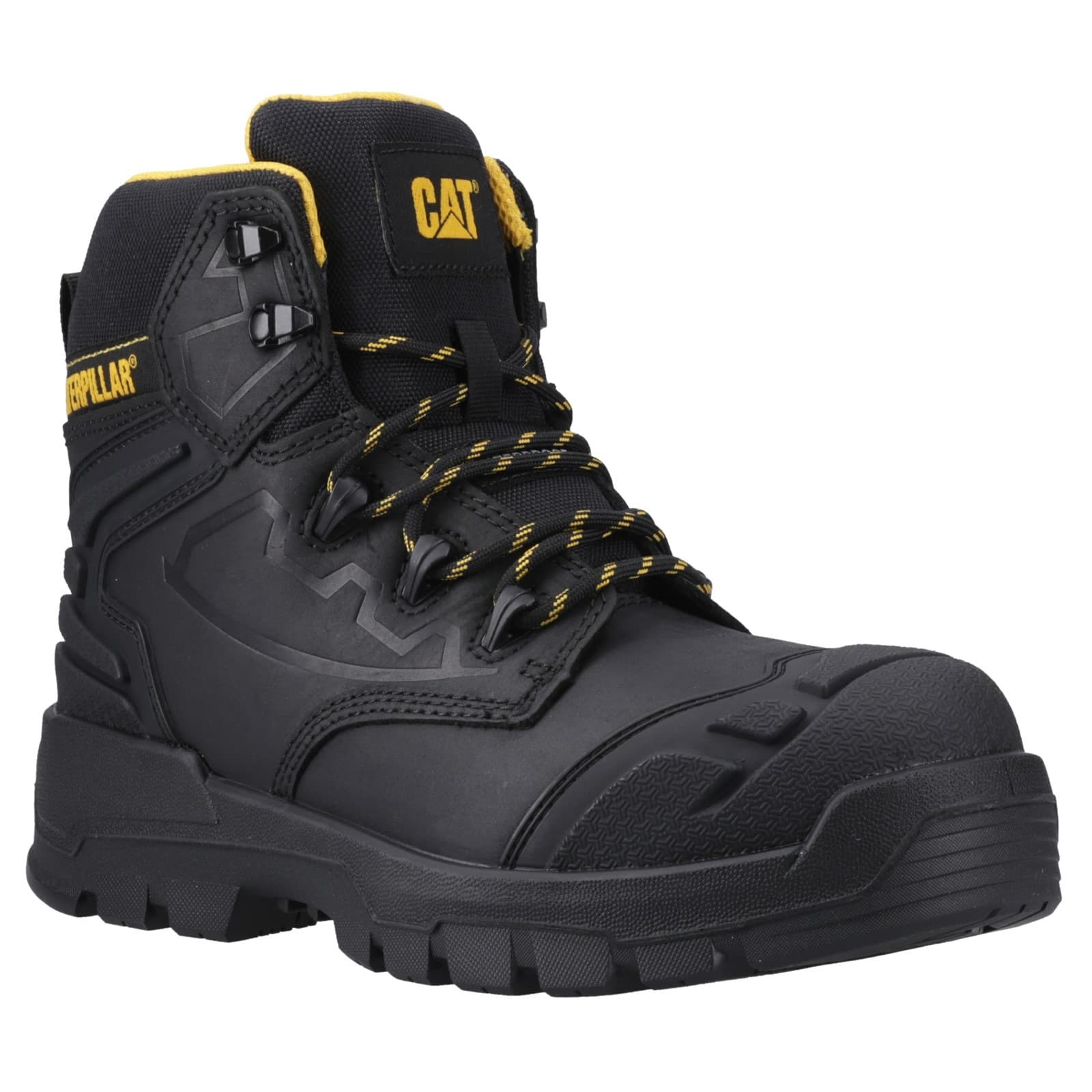 Caterpillar STRIVER XL 6" Safety Boot - Black/Yellow
