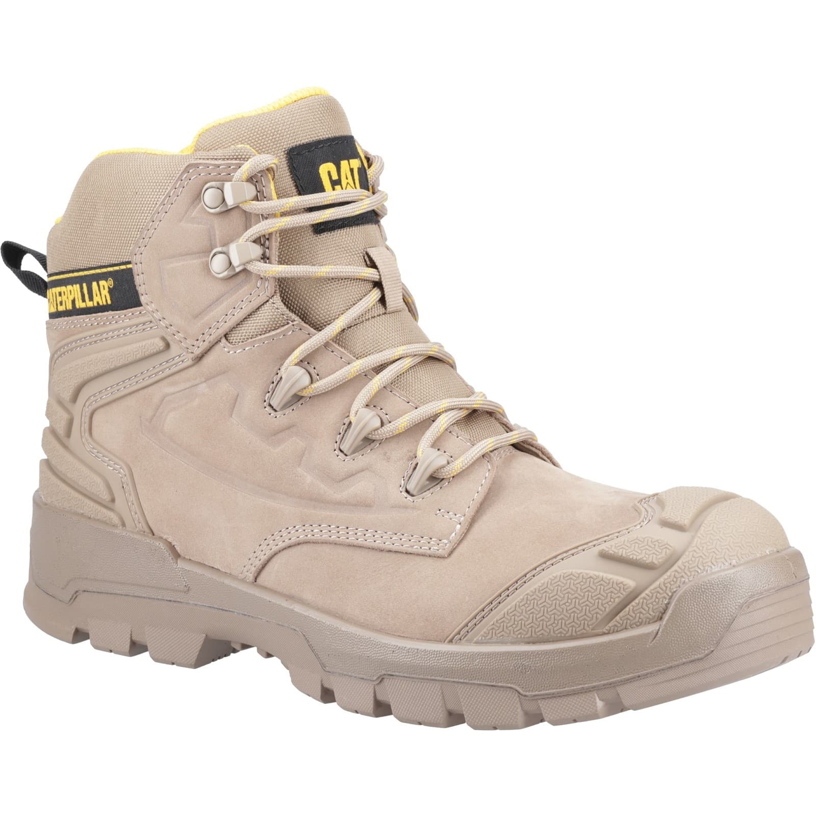 Caterpillar STRIVER XL 6" Safety Boot - Grey/Yellow