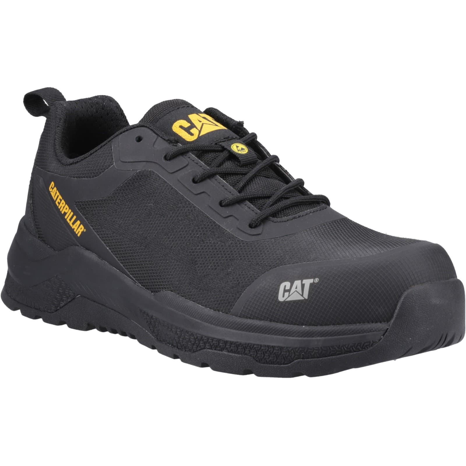 Caterpillar Inductor Mesh Low Safety Trainer - Black